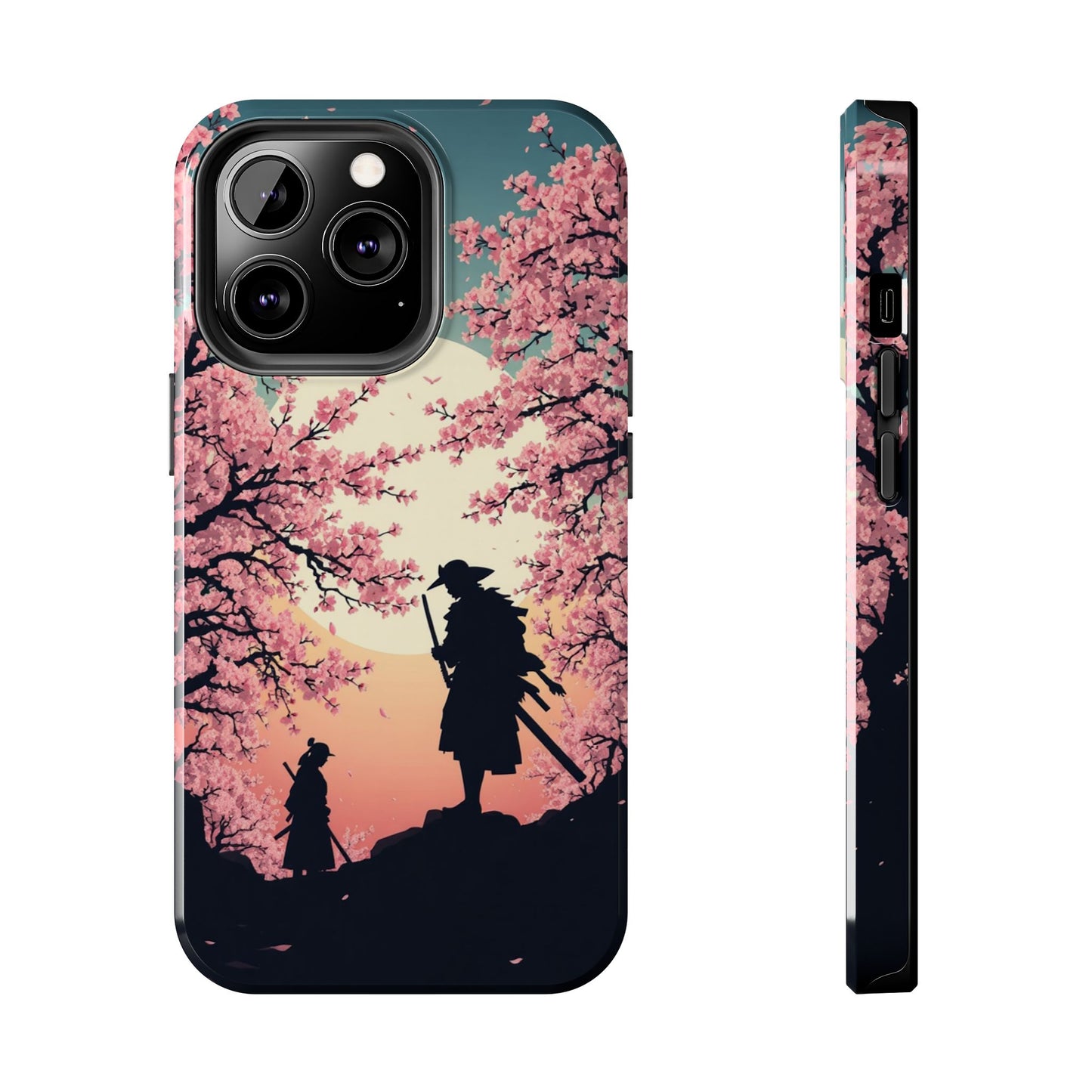 Cherry Blossom Samurai Tough Phone Case