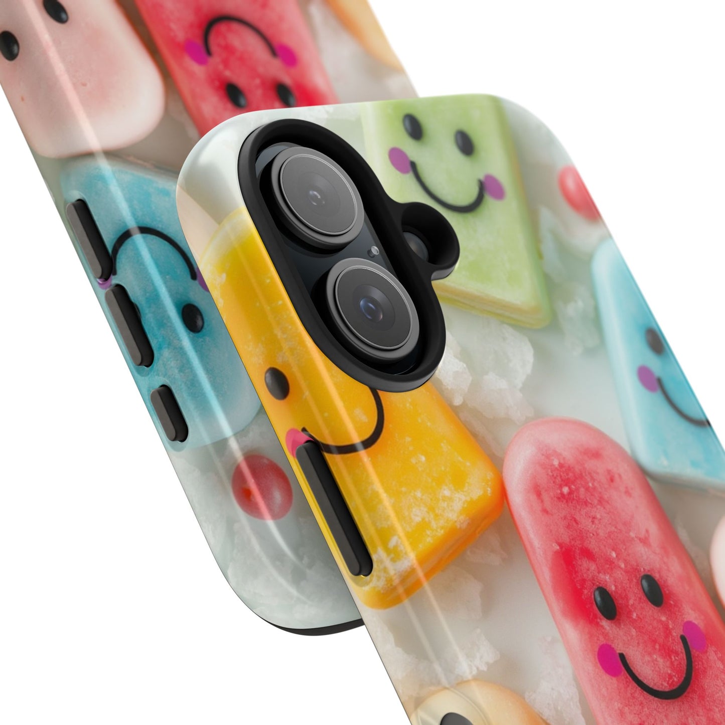Cute Smile Popsicle Tough Phone Case - Fun Protection for Your Device