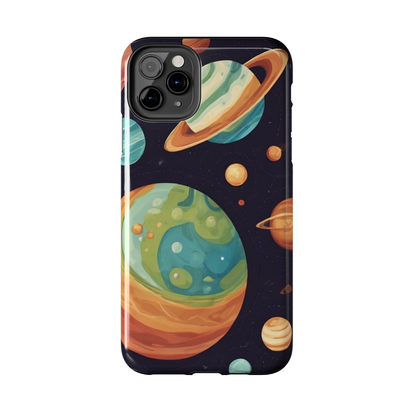 Cosmic Planet Phone Case - Durable Tough Protector for Space Lovers - for iPhone