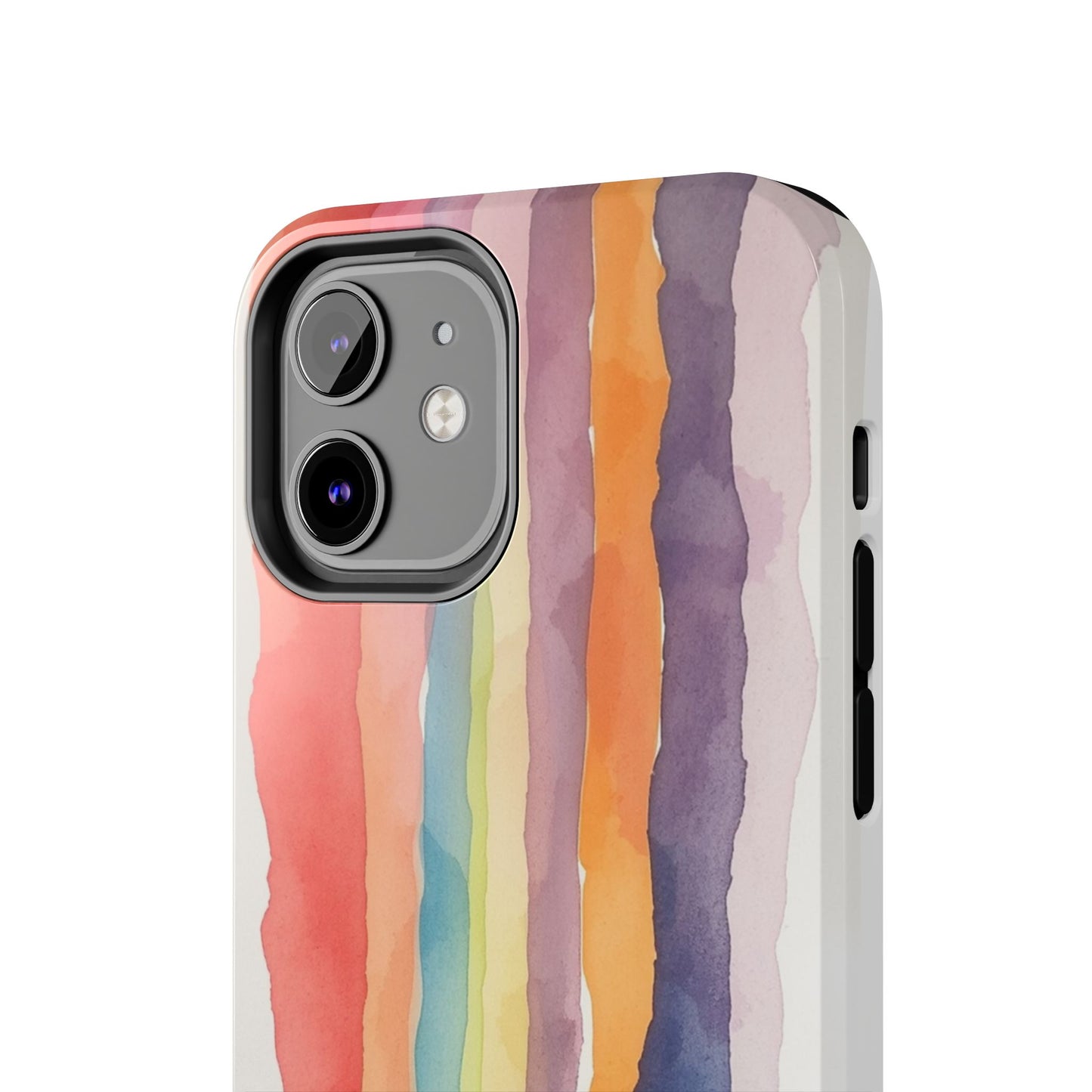 Colorful Watercolor Tough Phone Case - Stylish and Durable Cover for Creative Souls