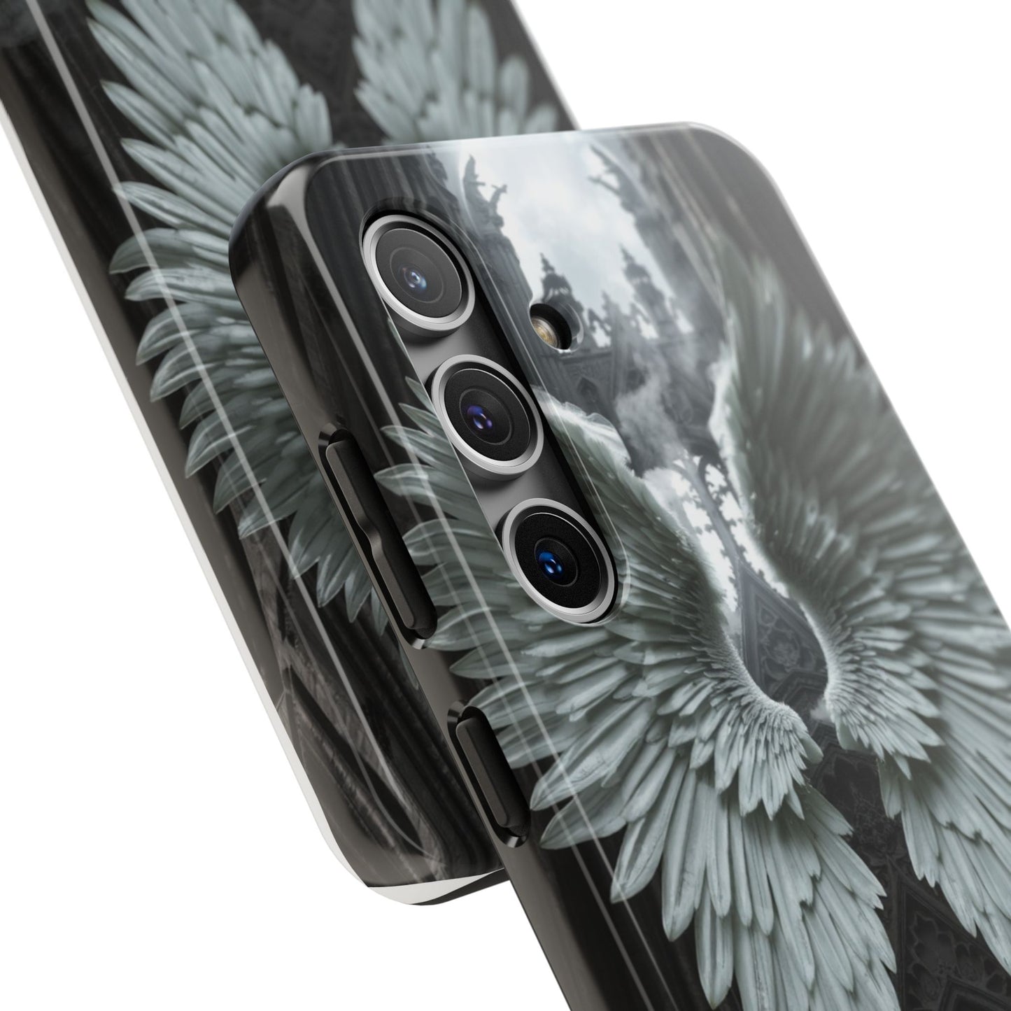 Angel Wings Tough Phone Case - Durable & Stylish Protection for Creatives