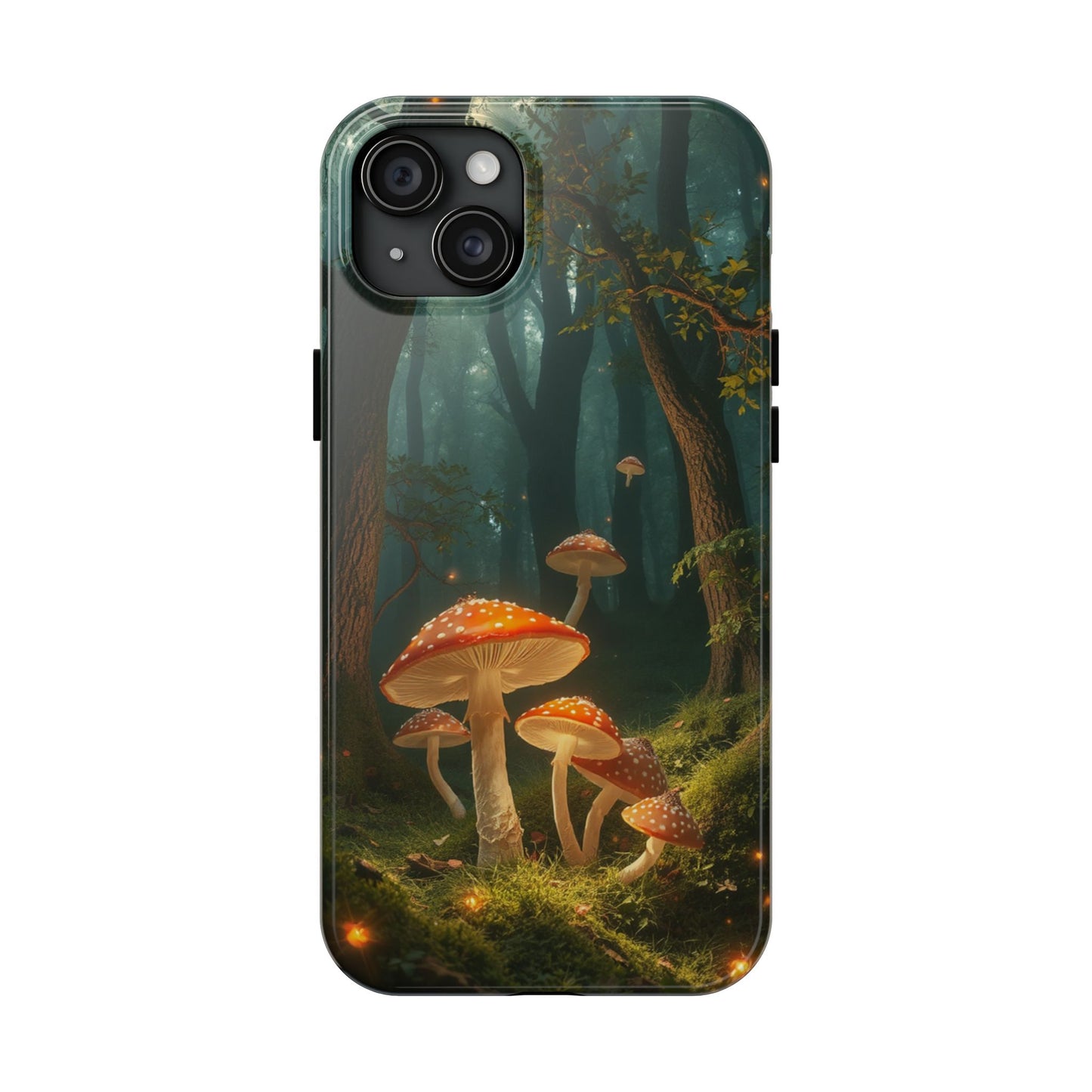 Whimsical Mushroom Tough Phone Case - Forest Fantasy Design