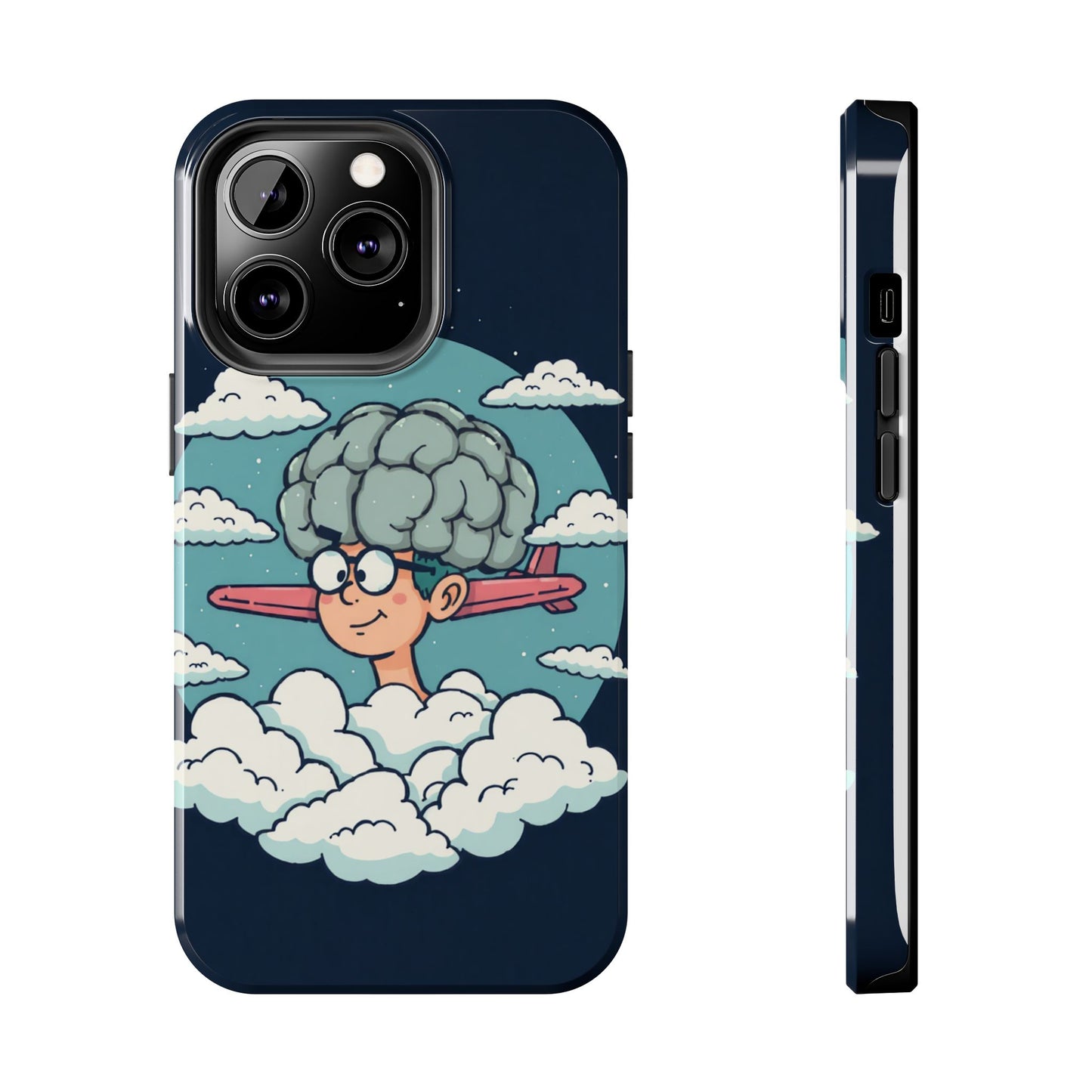 Creative Cloud Phone Case - Quirky Design for Unique Individuals