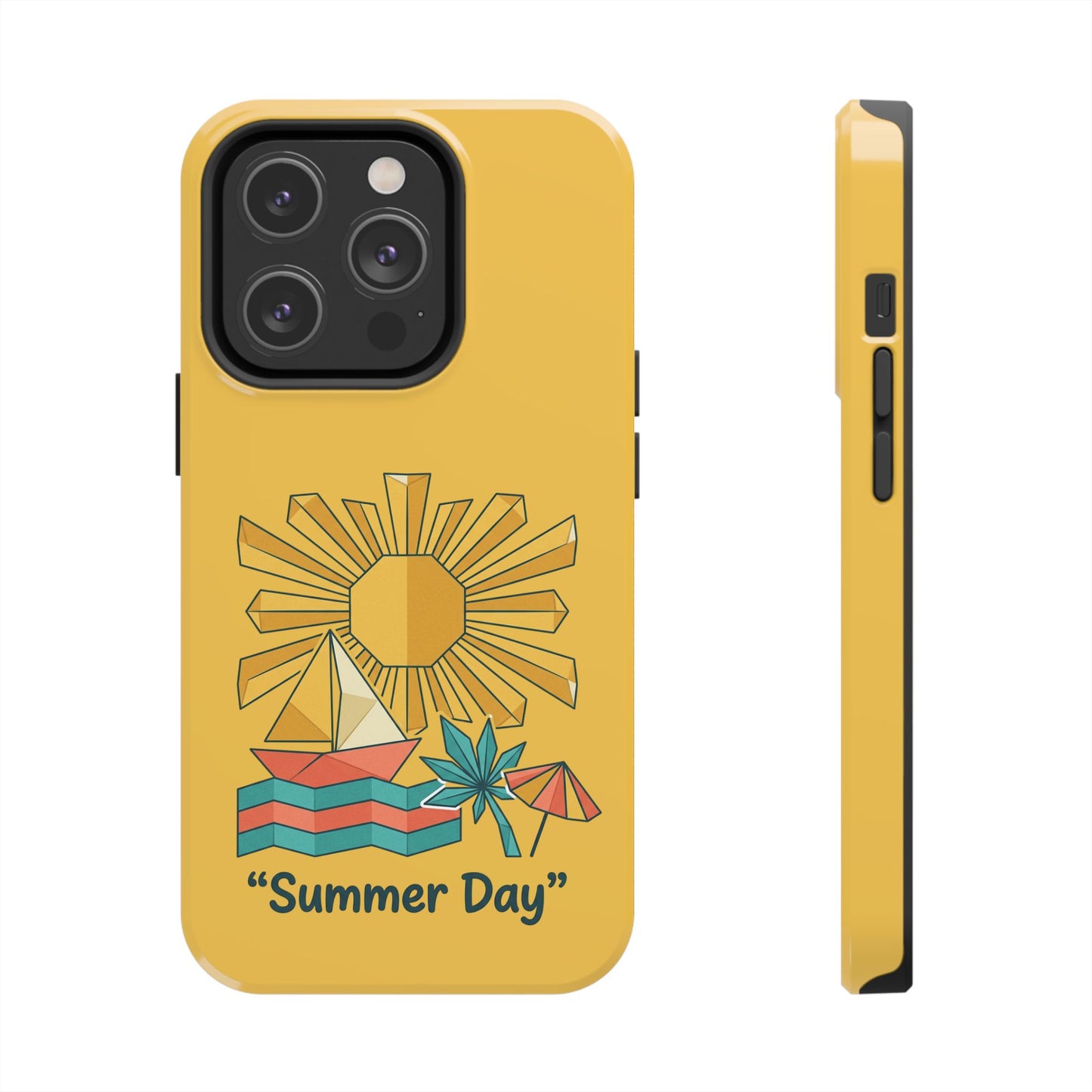 Summer Day Origami iPhone Case — Tough Protective Cover