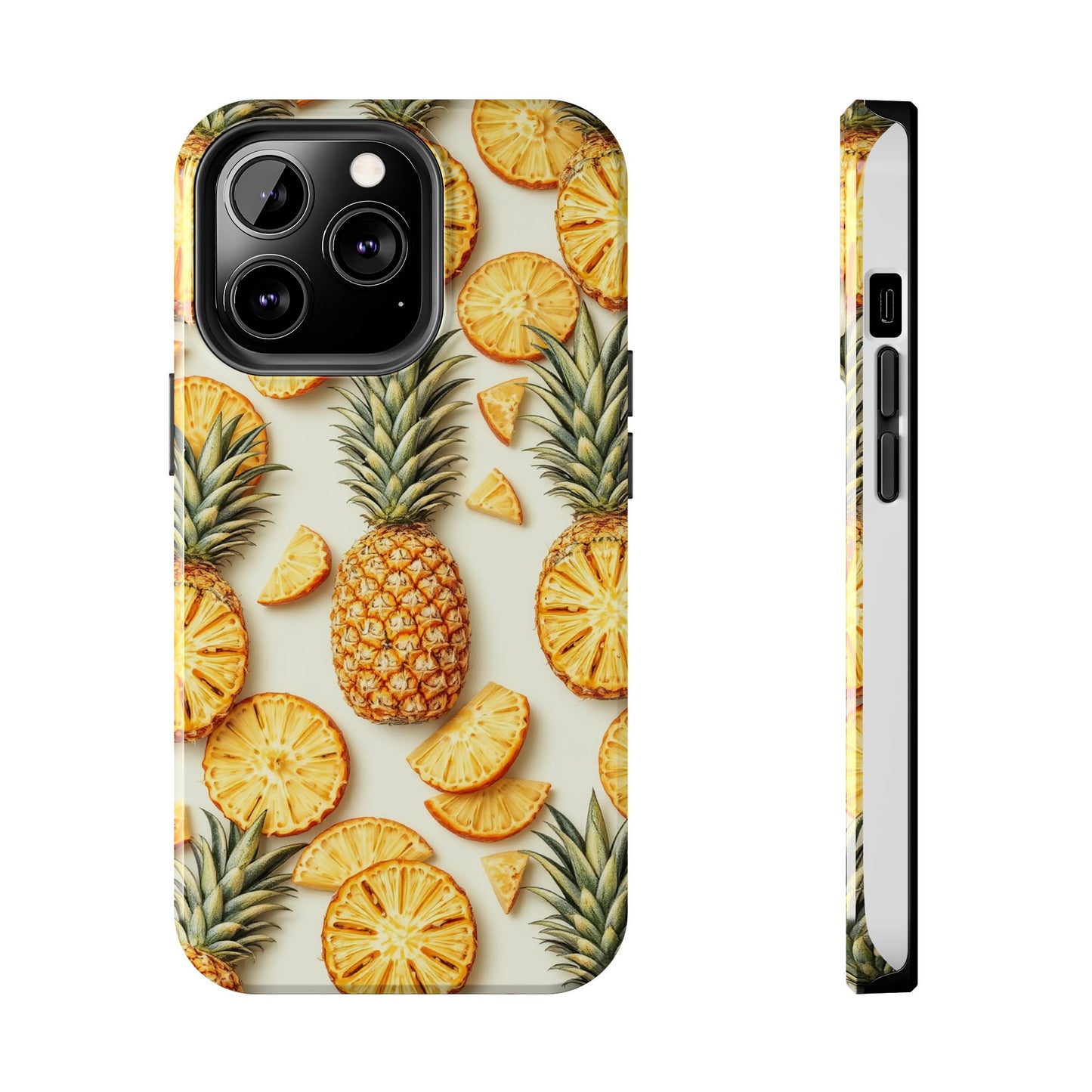 Tropical Pineapple Phone Case - Tough Phone Protector for Summer Vibes