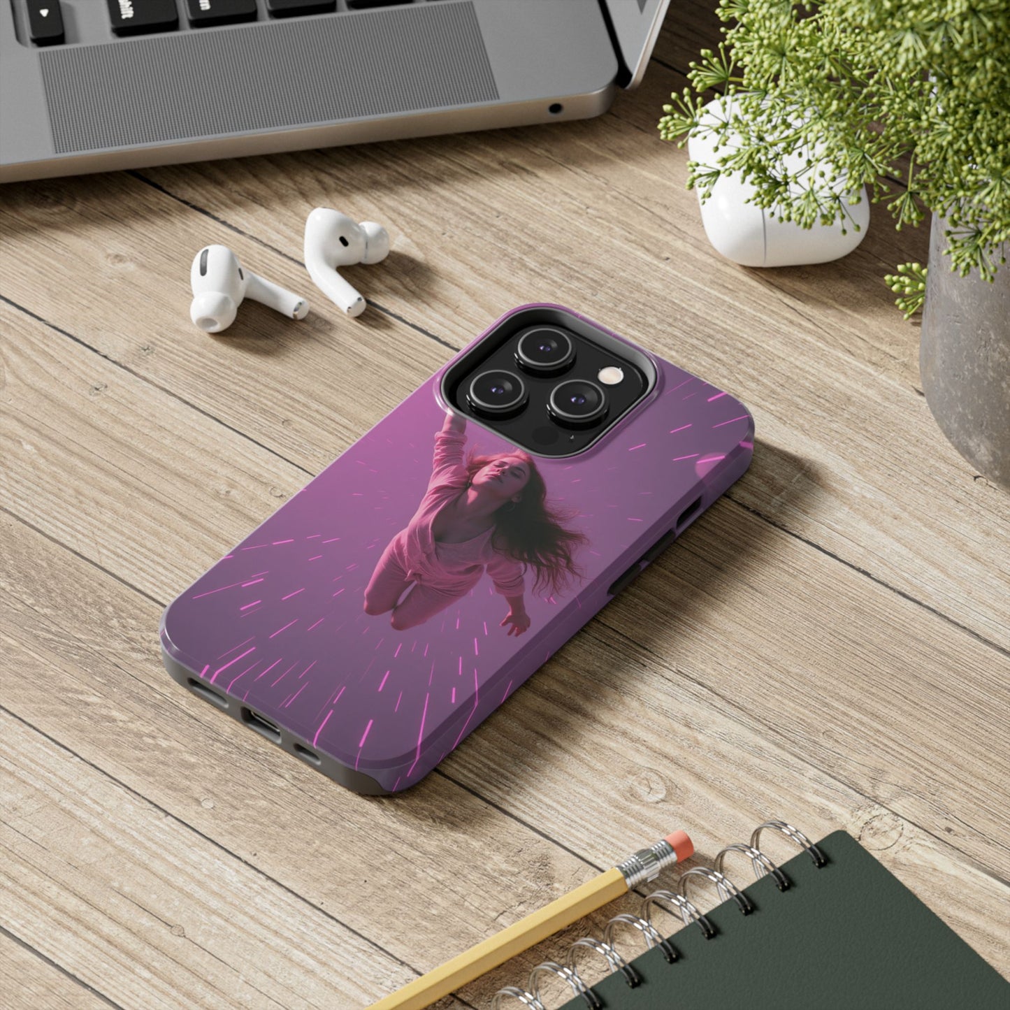 Inspirational Tough Phone Case - Cosmic Dreamer Design