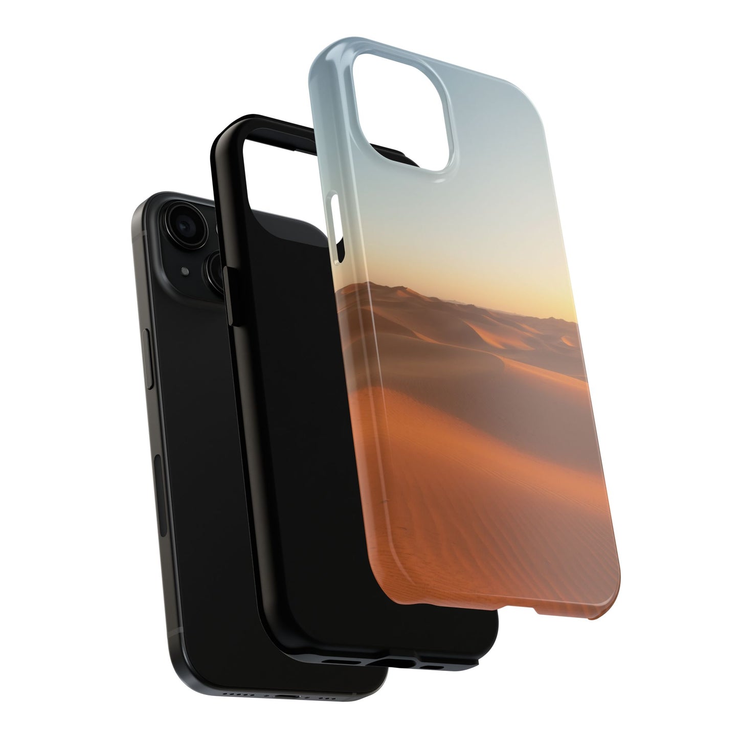 Desert Sunset Tough Phone Case - Durable Protection with Scenic Desert Design