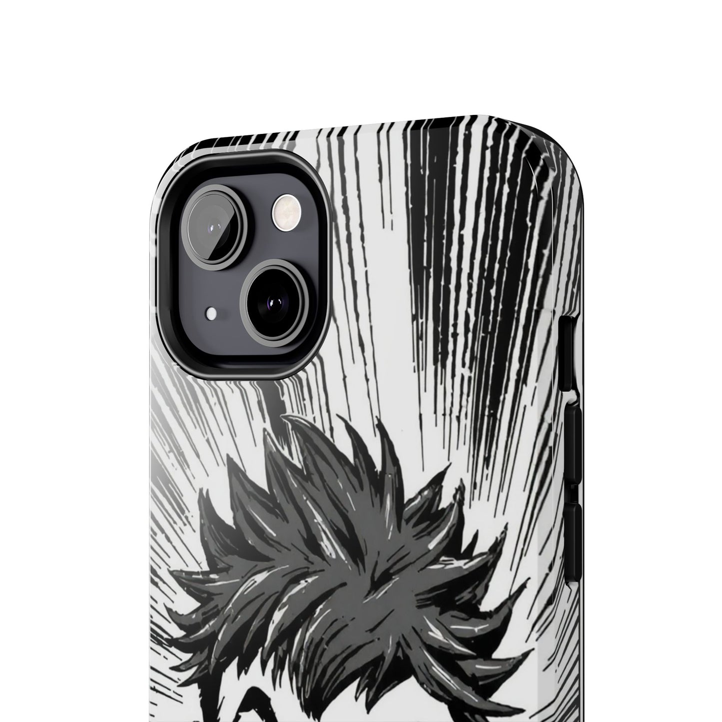 Intense Graphic Phone Case - Tough Design for Anime Fans