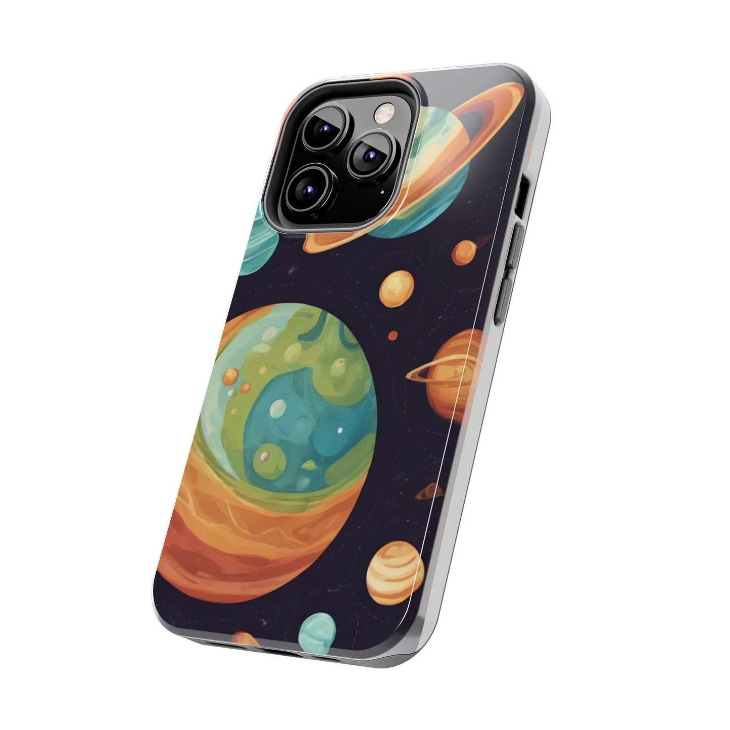 Cosmic Planet Phone Case - Durable Tough Protector for Space Lovers - for iPhone