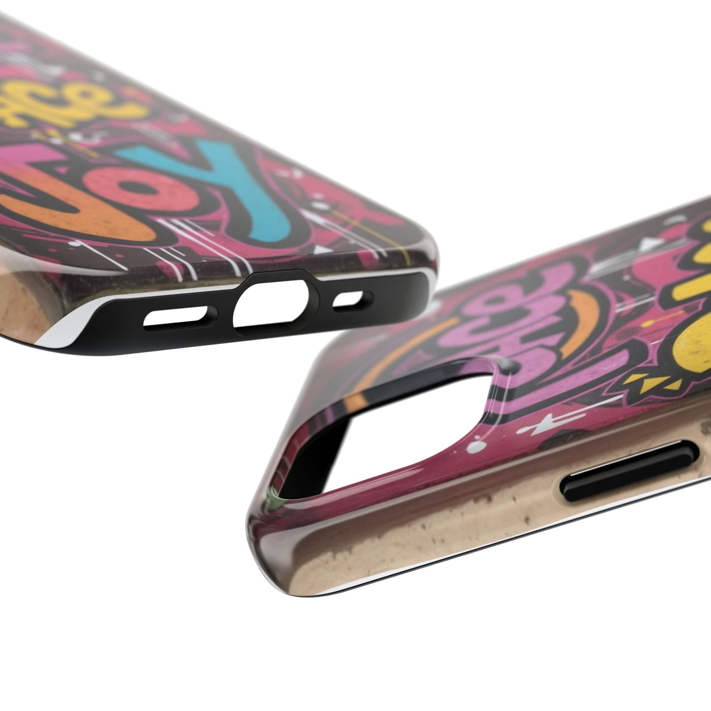 Colorful Peace Joy Tough Phone Case