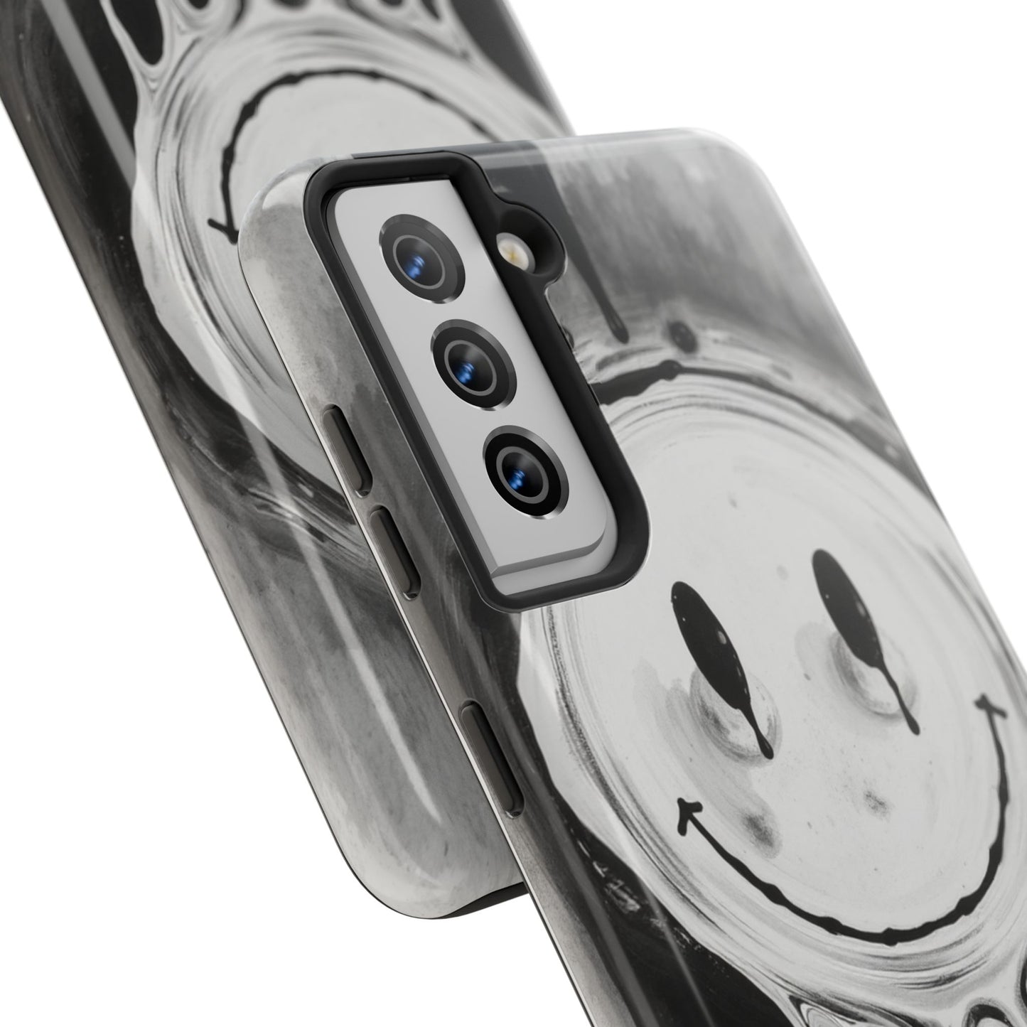 Dripping Smiley Tough Phone Case - Stylish & Durable Protection