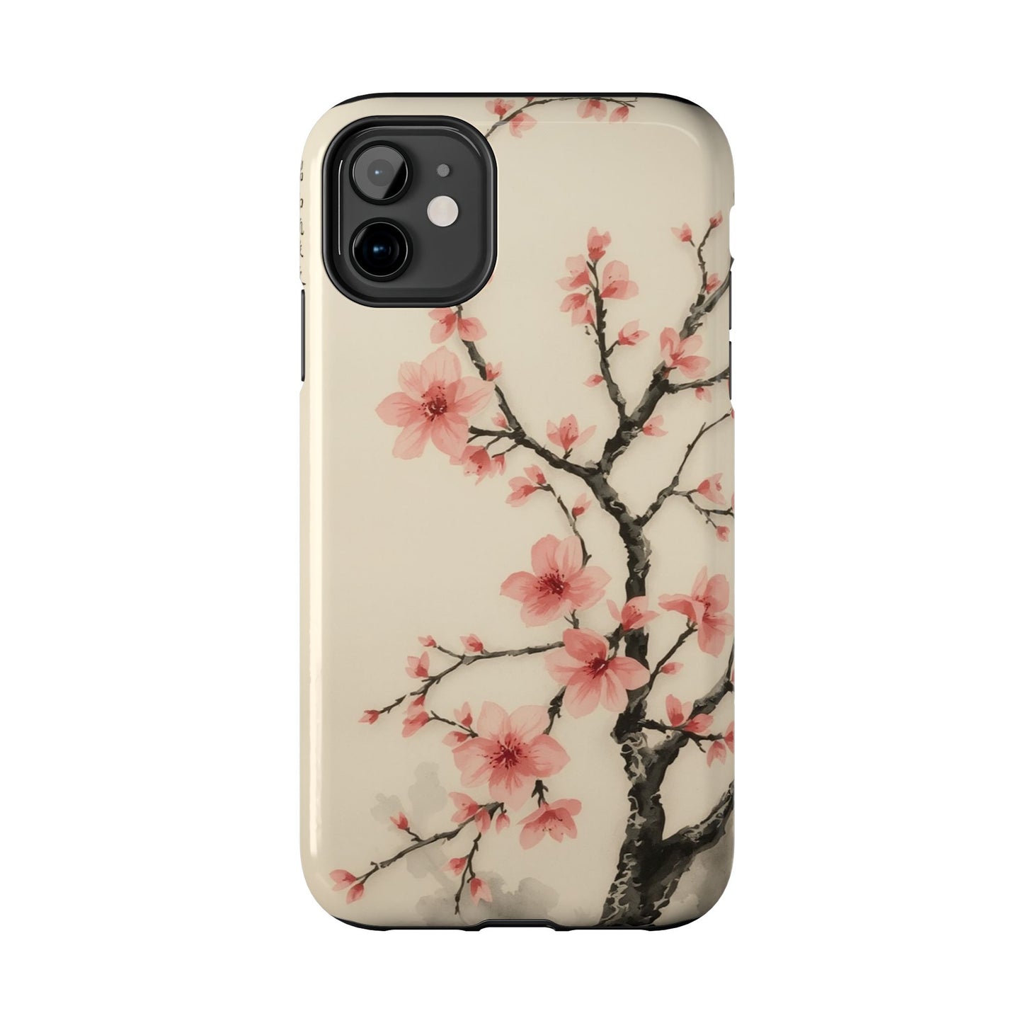 Cherry Blossom Tough Phone Case - Stylish Protection for Nature Lovers