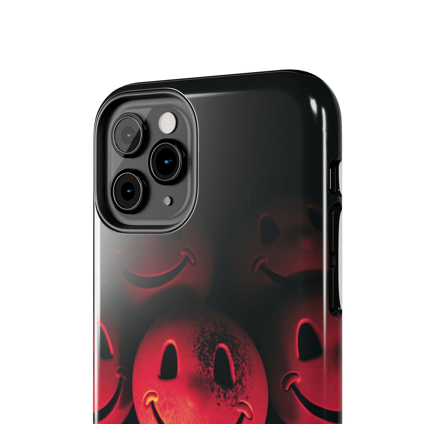 Smiley Face Tough Phone Case - Durable Protection with Fun Design