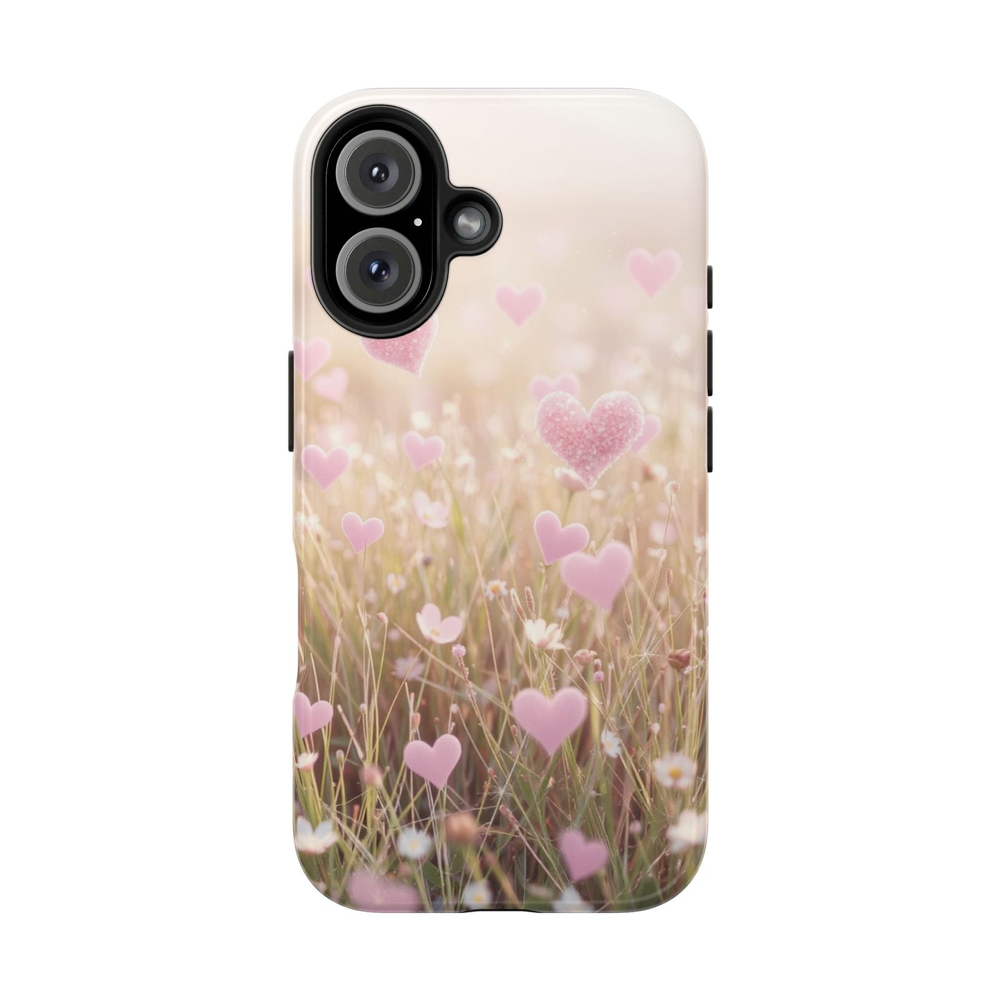 Romantic Hearts Tough Phone Case - Perfect for Lovers and Celebrations