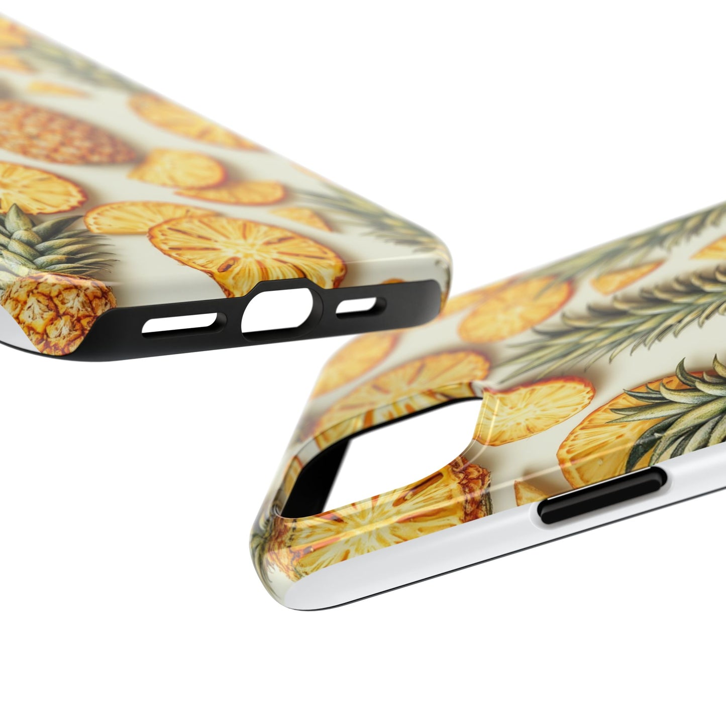 Tropical Pineapple Phone Case - Tough Phone Protector for Summer Vibes