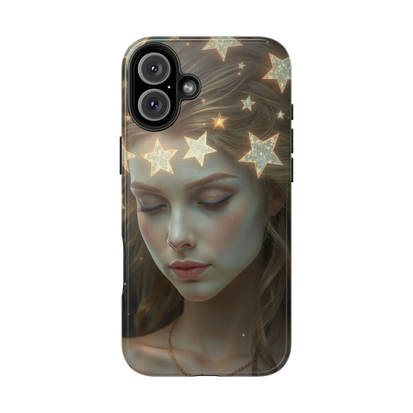 Celestial Dream Tough Phone Case - Artistic Starry Design for Style Enthusiasts