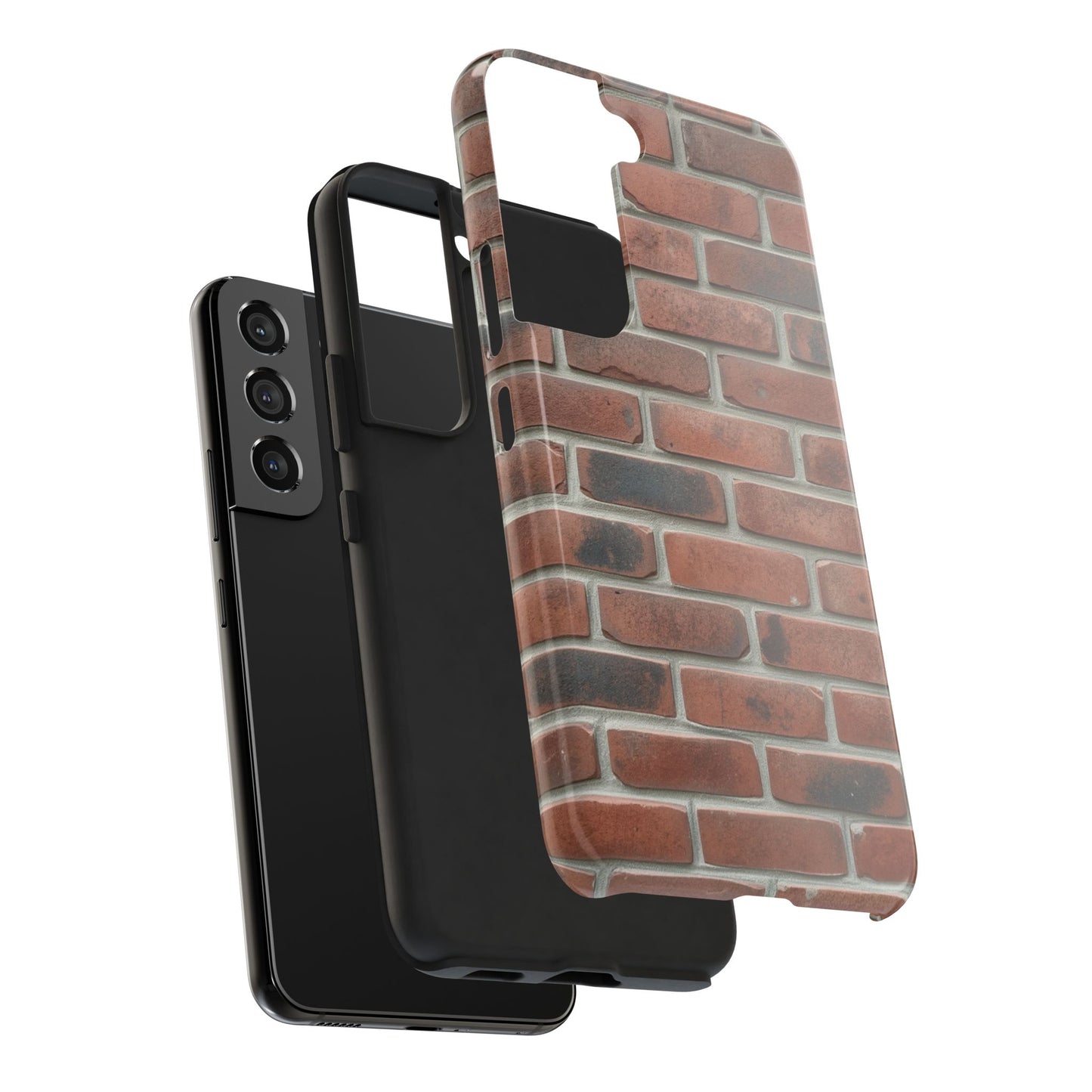 Brick Wall Tough Phone Case - Durable Protection with Urban Style