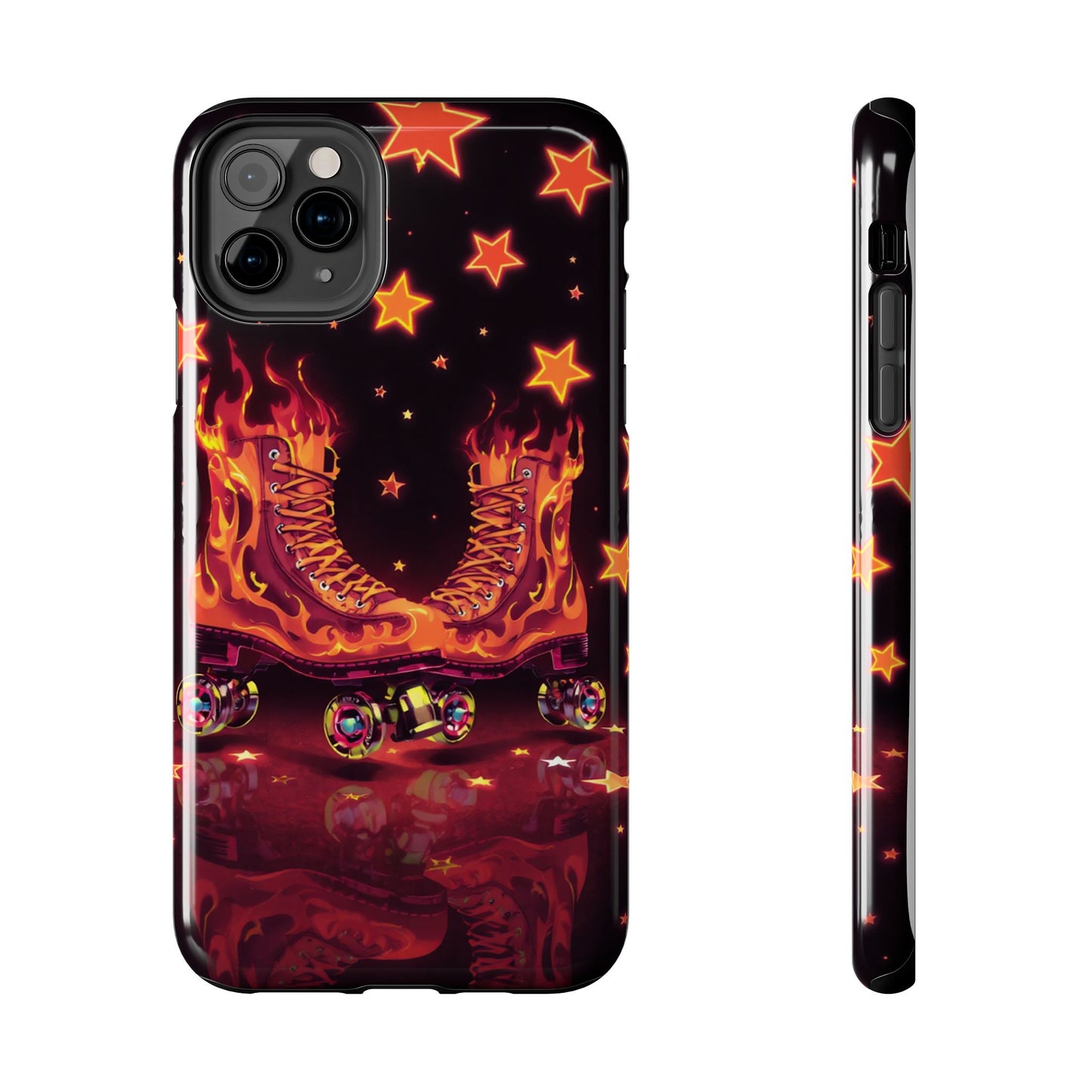 Retro Roller Skates Tough Phone Case - Stylish & Durable