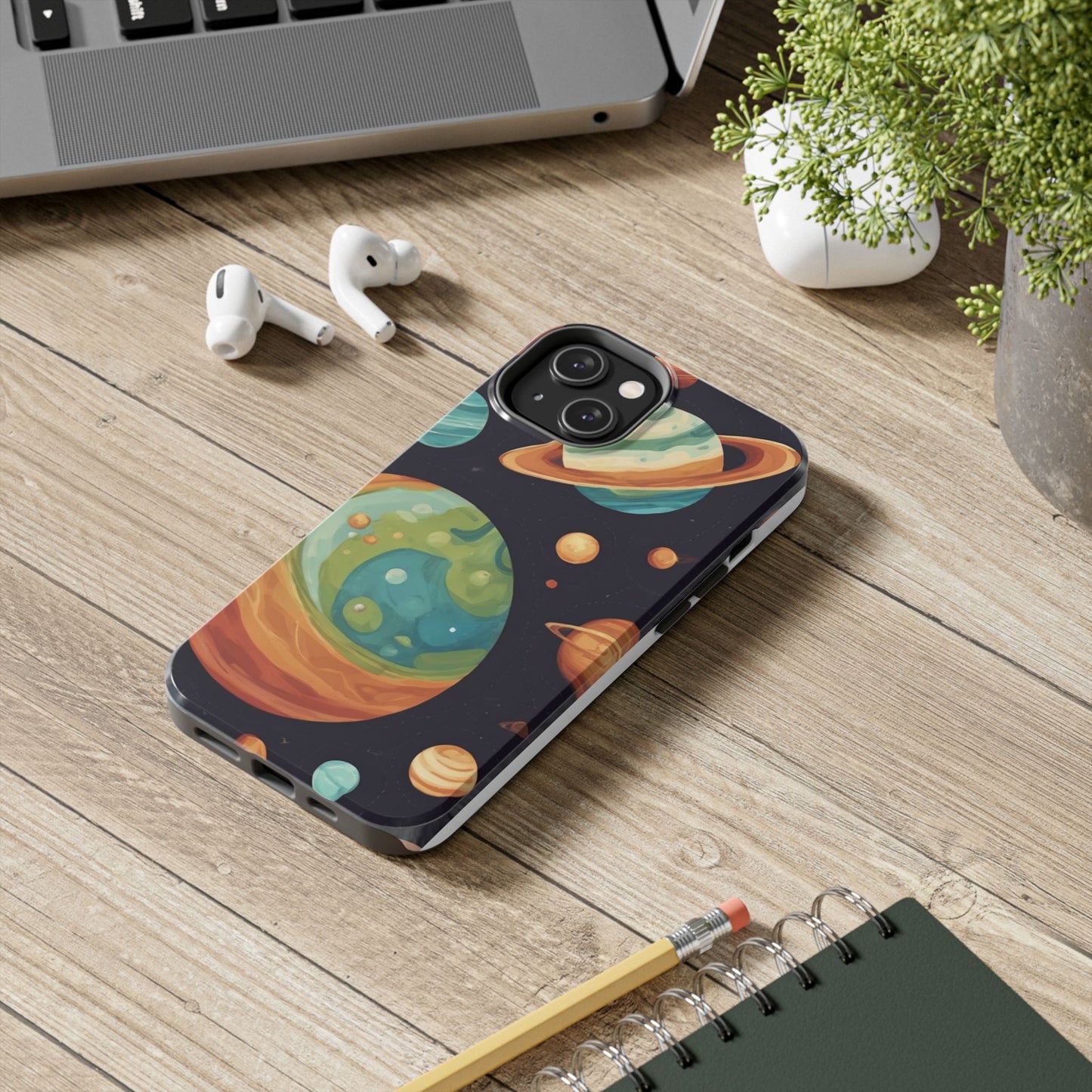 Cosmic Planet Phone Case - Durable Tough Protector for Space Lovers - for iPhone