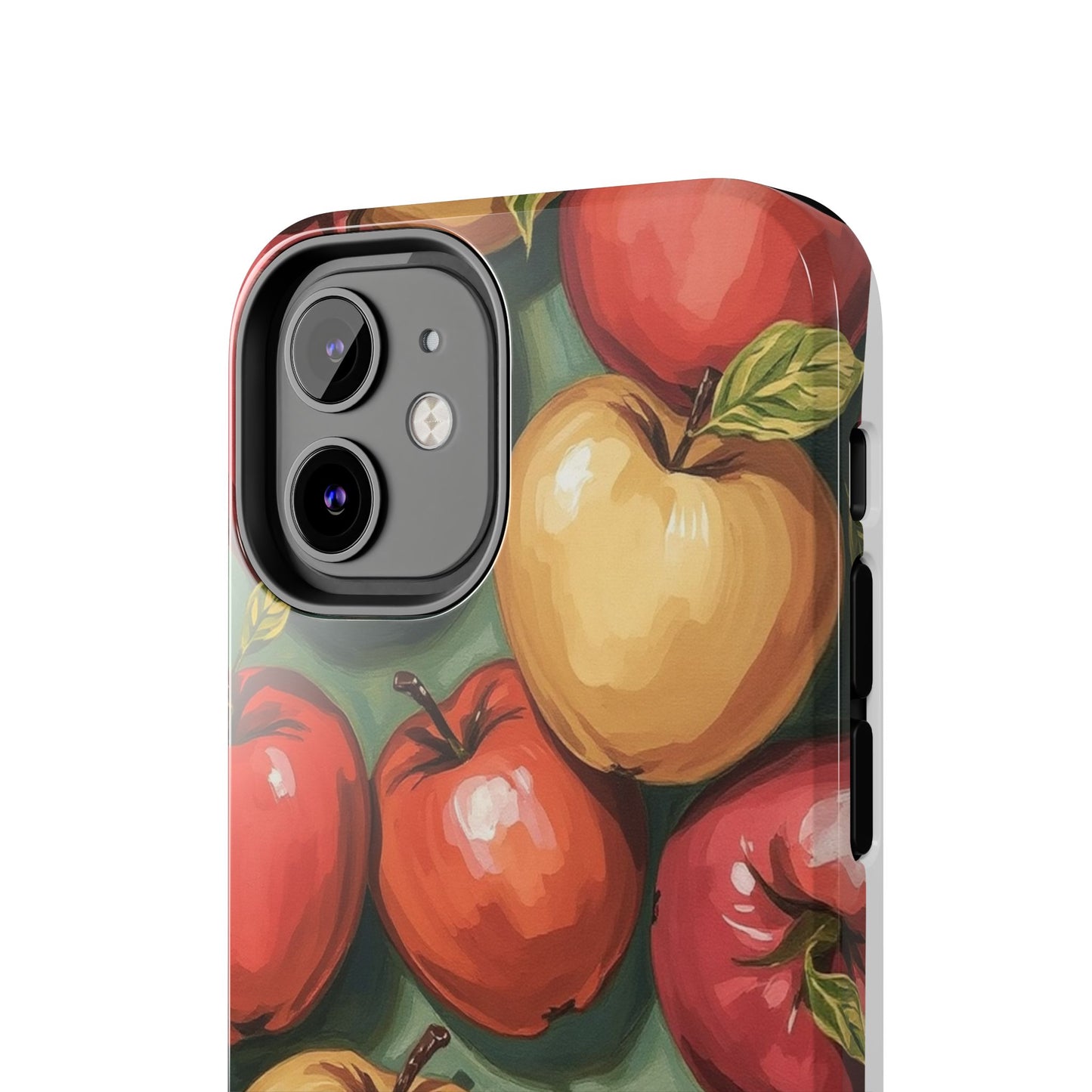 Colorful Painted Apples Art Tough Phone Case - Durable & Stylish Protection - for iPhone