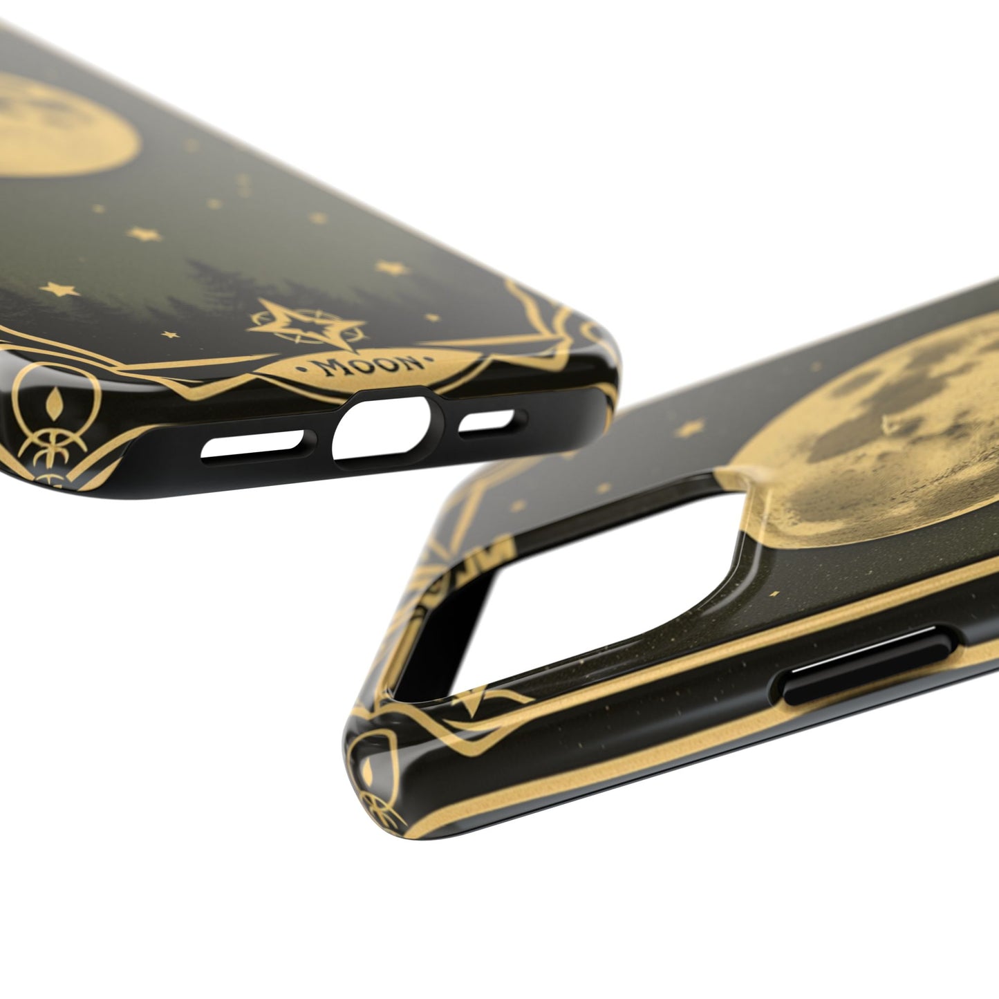 Celestial Moon Phone Case - Tough & Stylish for Star Lovers