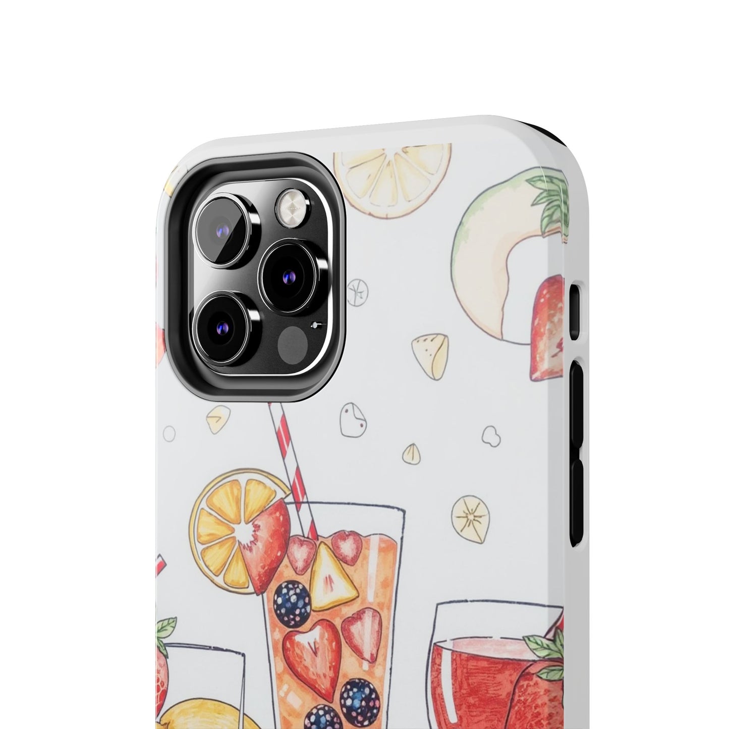 Colorful Fruit Cocktail Tough Phone Case - Perfect for Summer Vibes