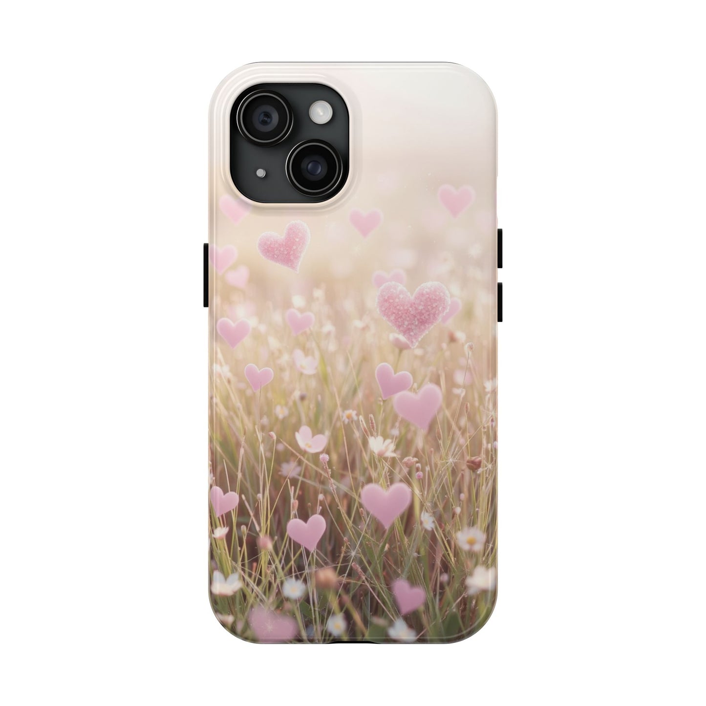 Romantic Hearts Tough Phone Case - Perfect for Lovers and Celebrations