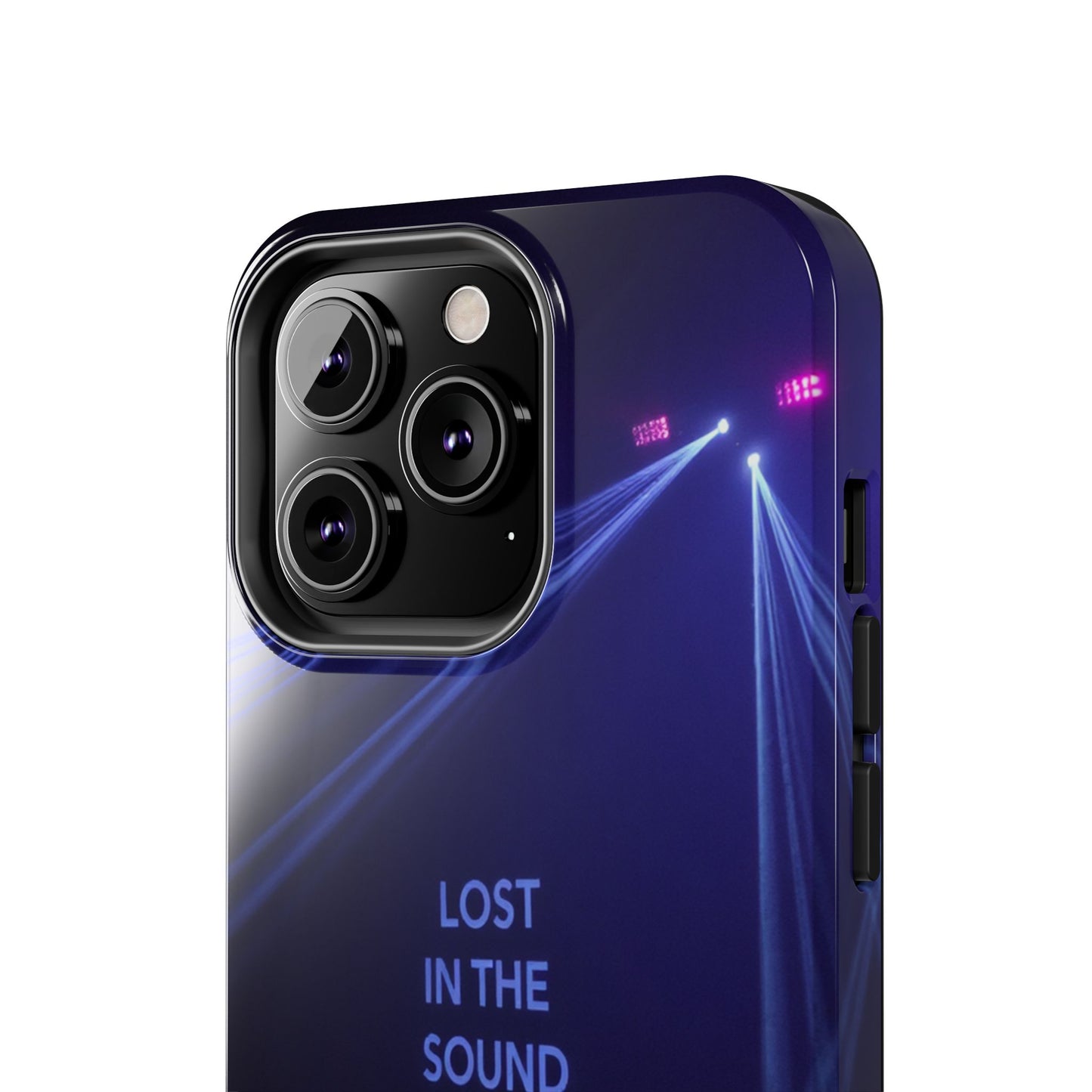Vibrant Tough Phone Case - 'Lost in the Sound' Design for Music Lovers