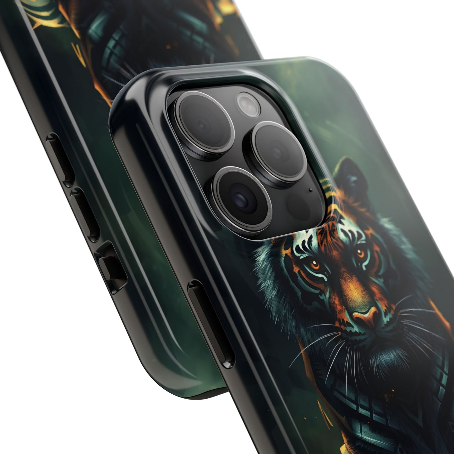 Fierce Mystical Tiger Tough Phone Case | Durable Protection for Nature Lovers - for iPhone