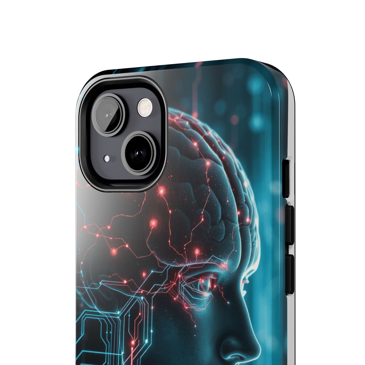 Futuristic Brain Design Tough Phone Case