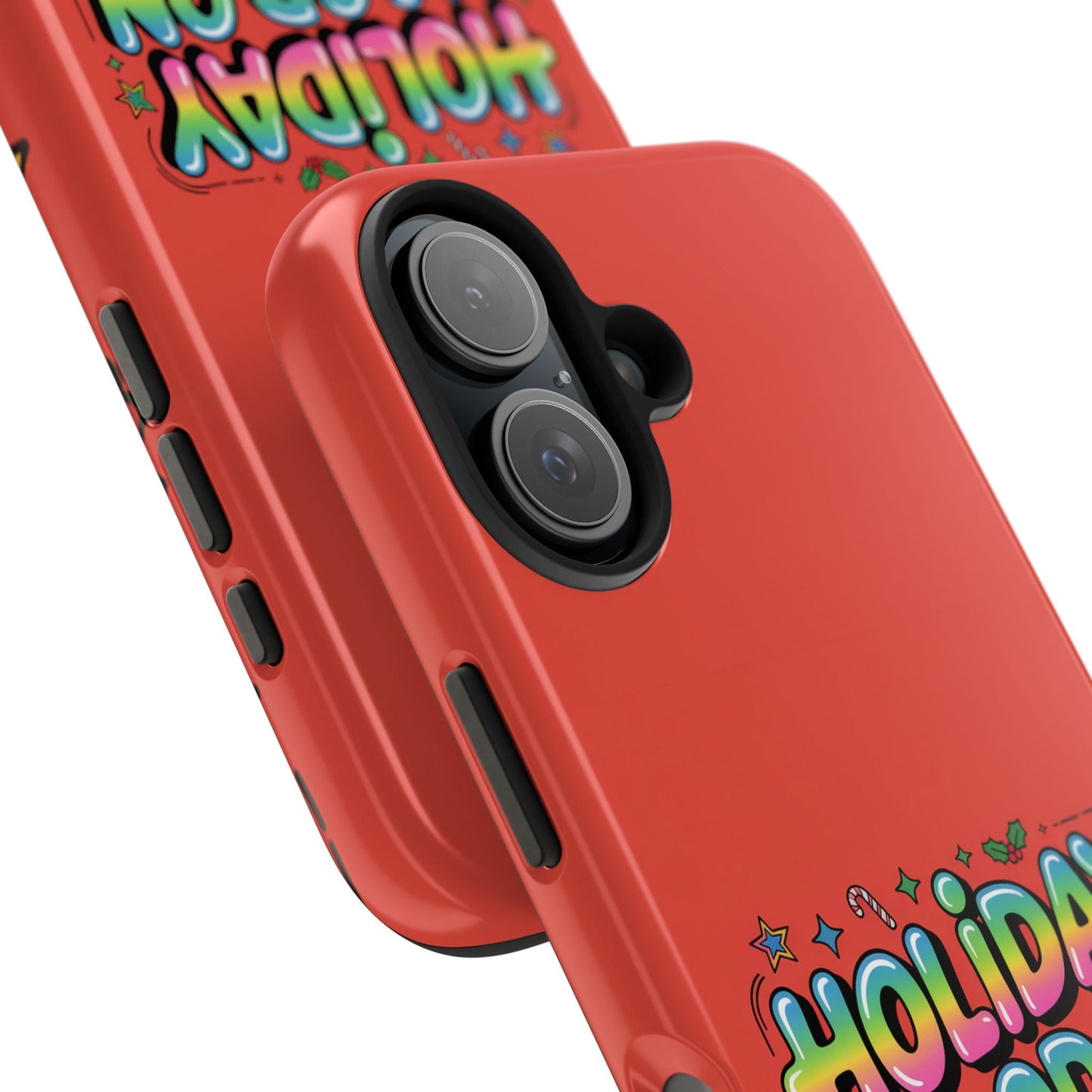 Holiday Mood ON Text - Tough Phone Case for iPhone