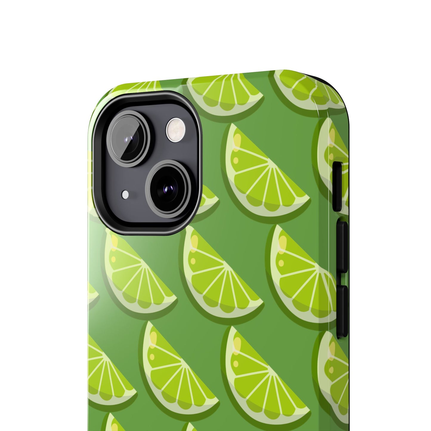 Lime Slice Tough Phone Case - Green Party - for iPhone