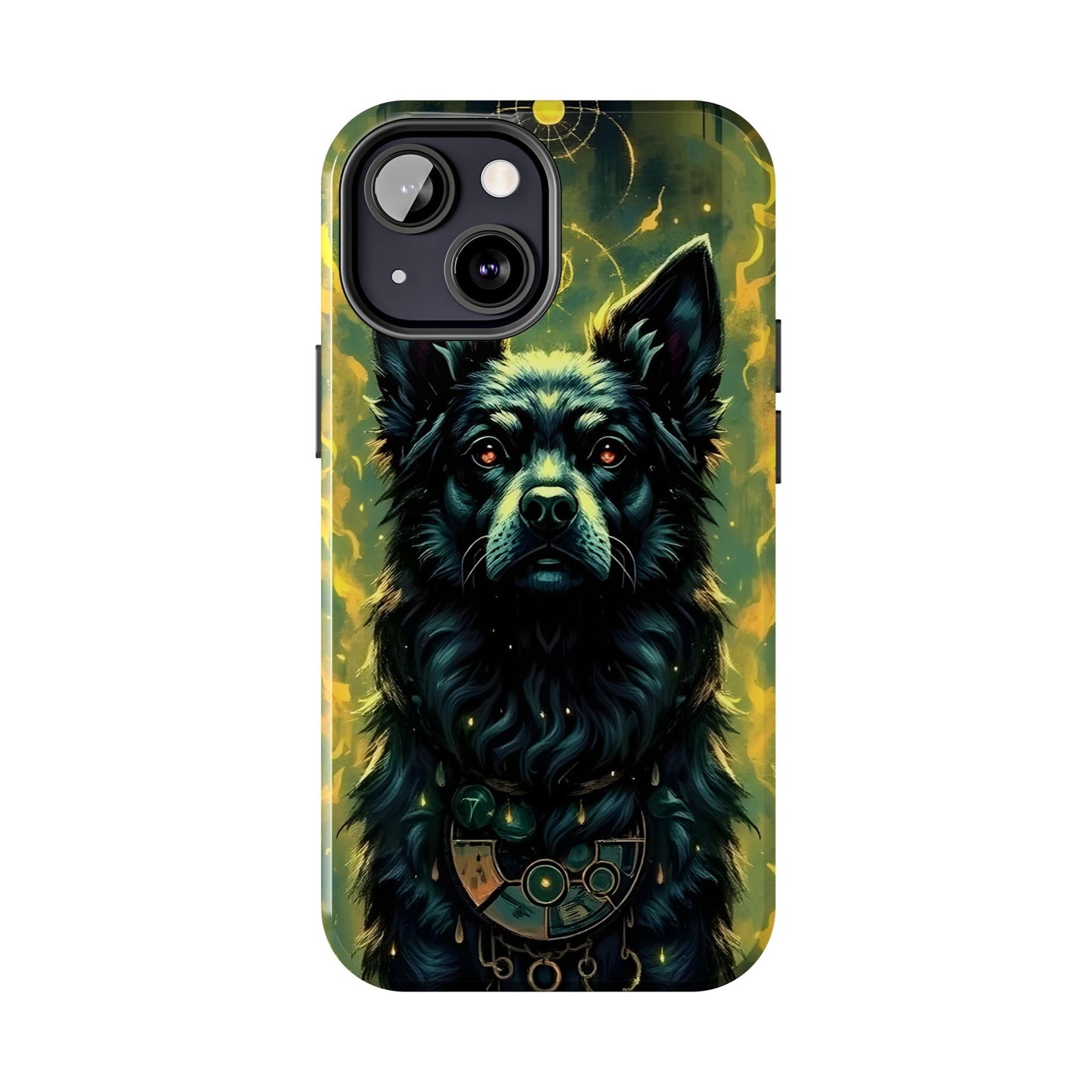 Mystical Dog Tribe Phone Case - Tough and Stylish for Pet Lovers - for iPhone