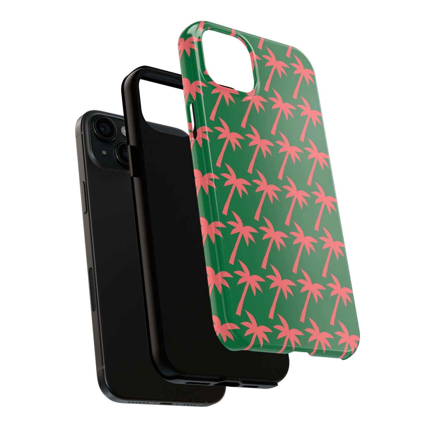 Tropical Palm Pattern for Beach Lovers - Tough Phone Case - for iPhone