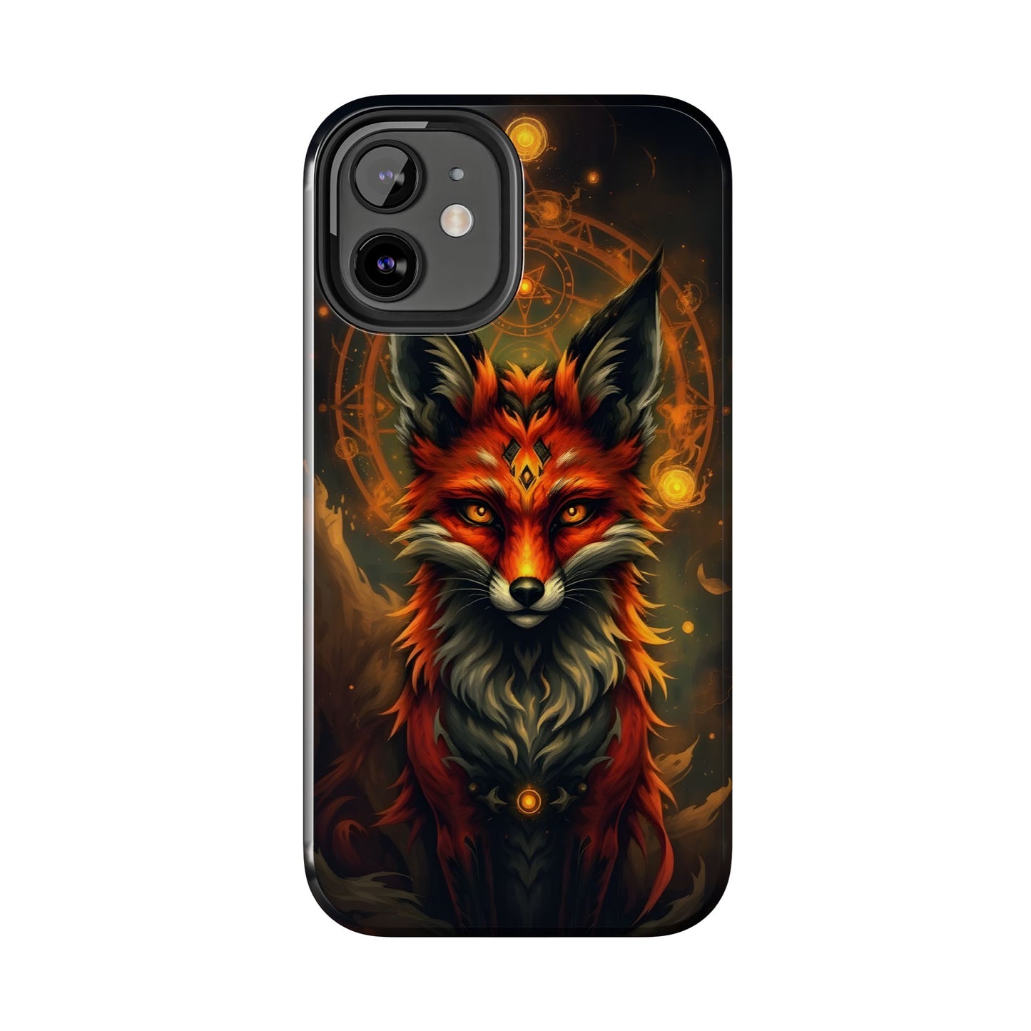 Mystical Fox Tough Phone Case - Durable Protection with Enchanting Design - for iPhone