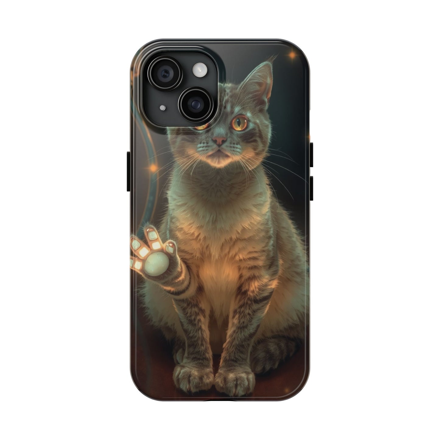 Whimsical Cat Phone Case | Tough Phone Cases for Cat Lovers, Pet Accessories, Gift for Cat Owners, Cute Phone Cover, Personalized Tech
