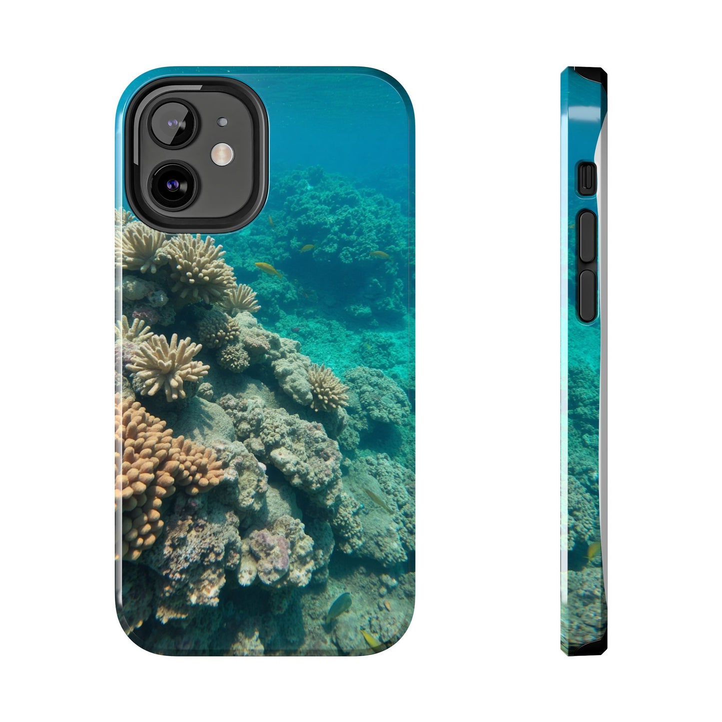 Coral Reef Tough Phone Case - Ocean Vibes Protection for Adventure Lovers