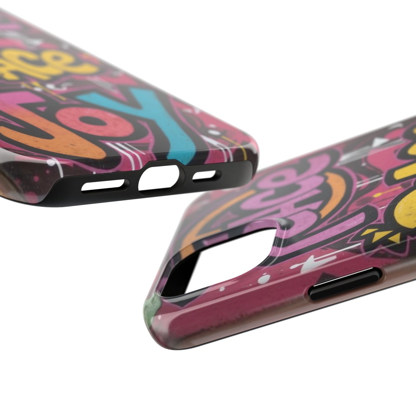 Colorful Peace Joy Tough Phone Case