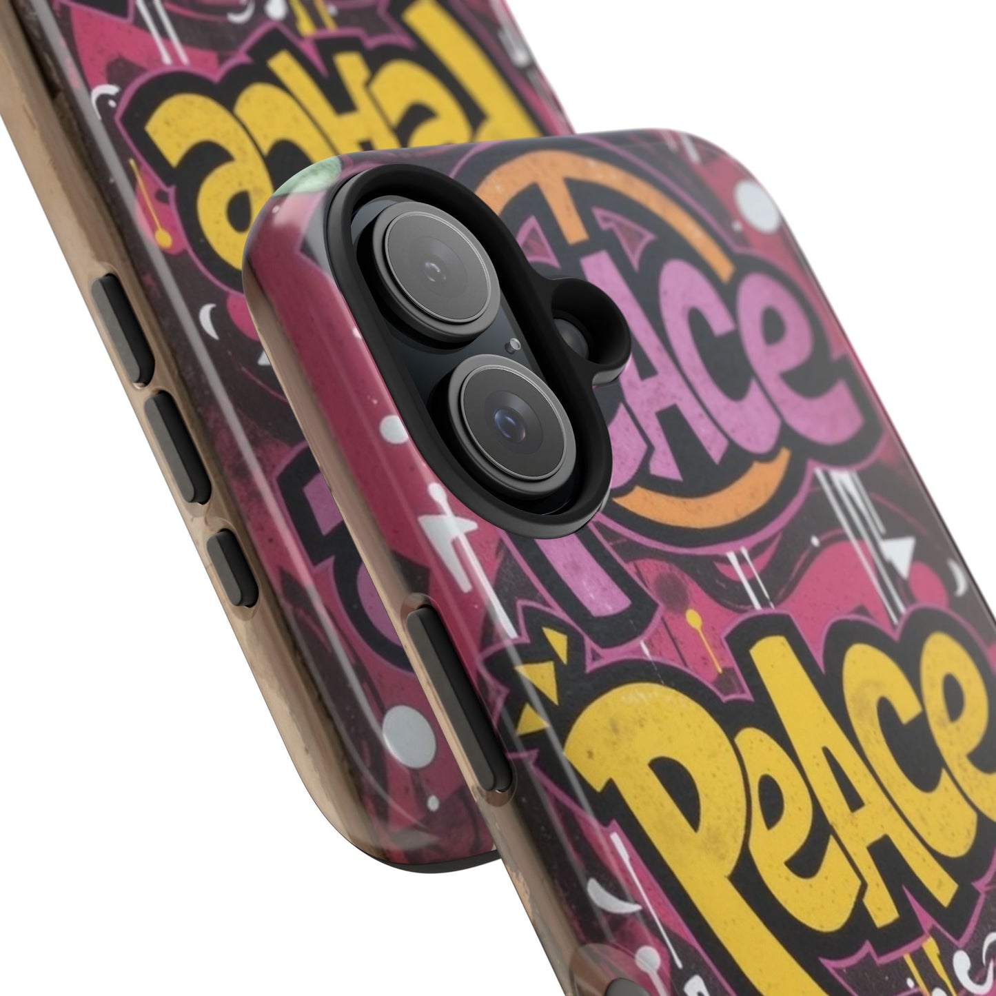 Colorful Peace Joy Tough Phone Case