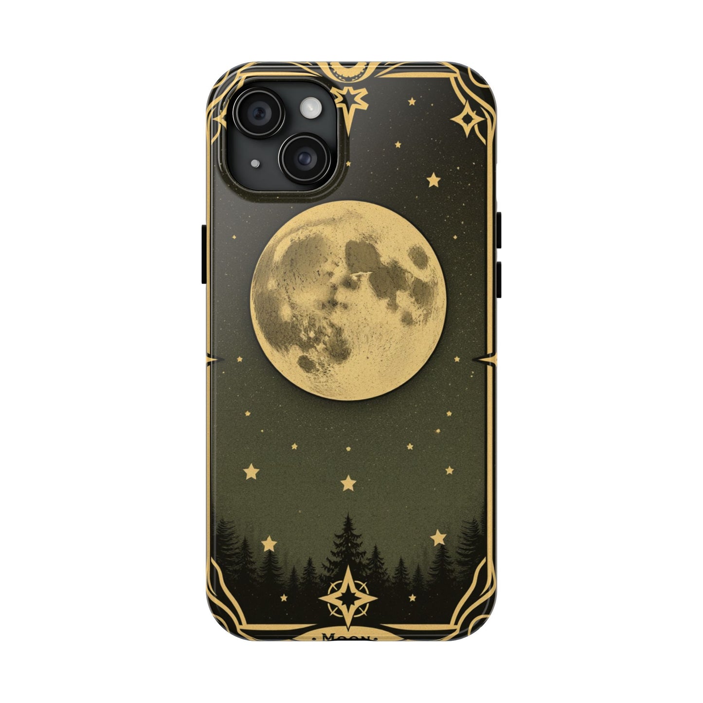Celestial Moon Phone Case - Tough & Stylish for Star Lovers