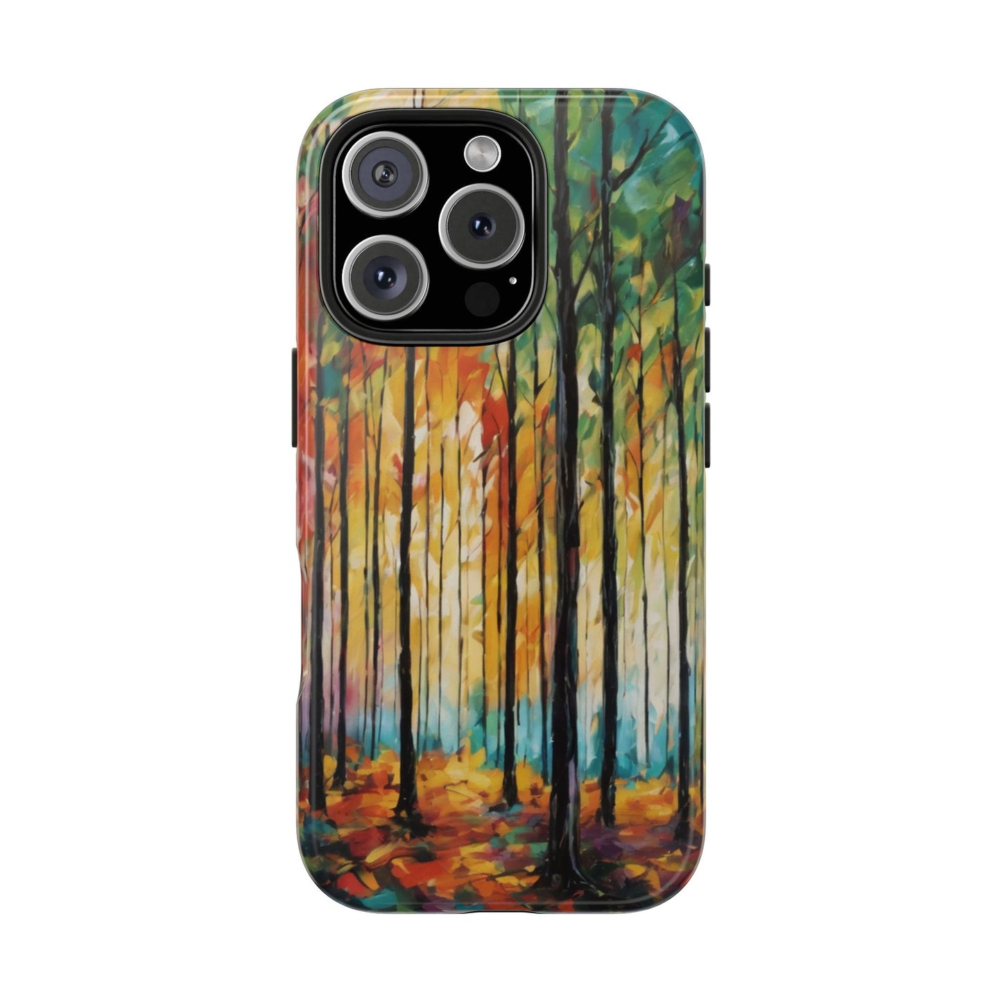 Autumn Forest Tough Phone Case - Colorful Nature Design - for iPhone