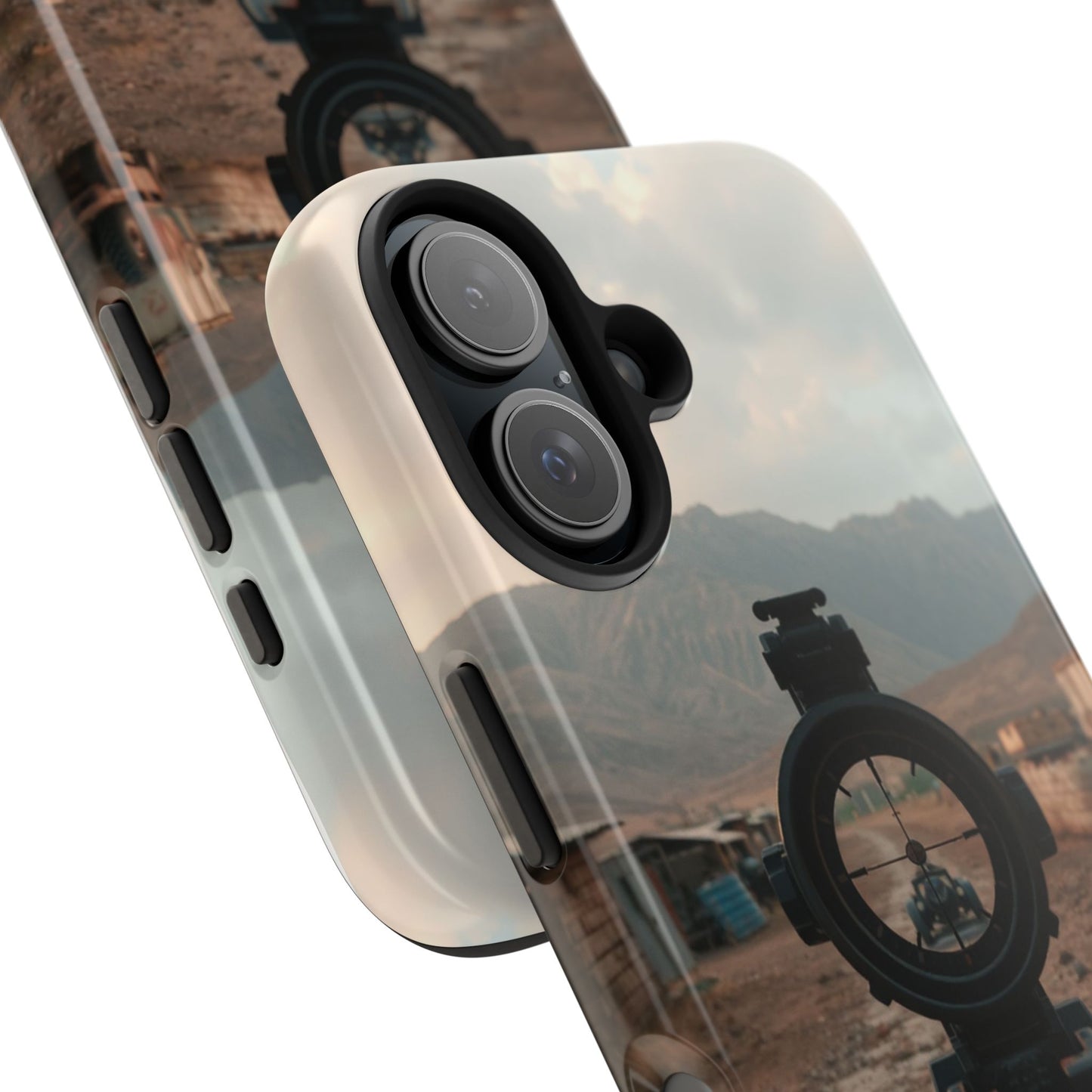 Tough Phone Case - Military Inspired Design with Sniper Scope