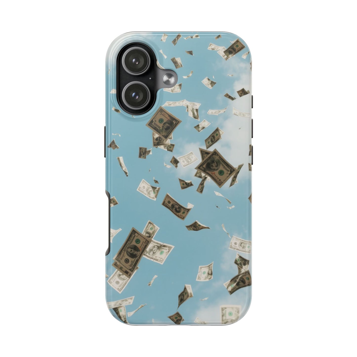 Cinematic Money Rain Phone Case | Tough & Stylish Accessory for Trendsetters, Gift for Birthdays, Graduations, and Celebrations