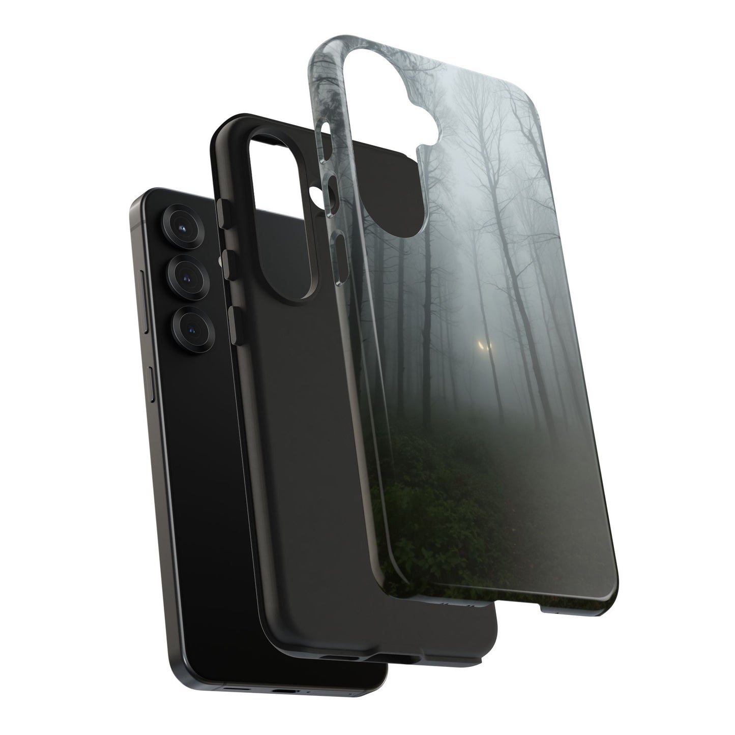 Foggy Forest Tough Phone Case - Durable & Stylish Protection