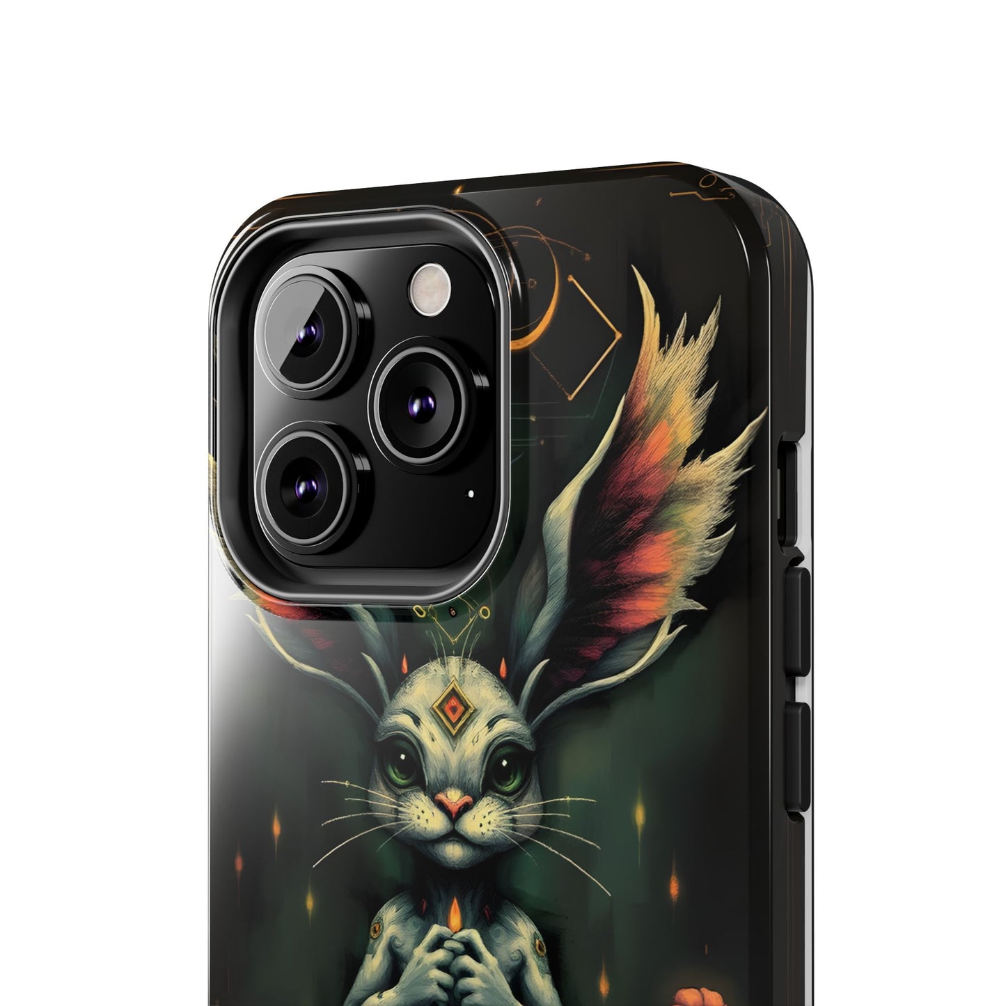Artistic Rabbit Phone Cases - Unique and Durable Design of Mystical Bunny - for iPhone