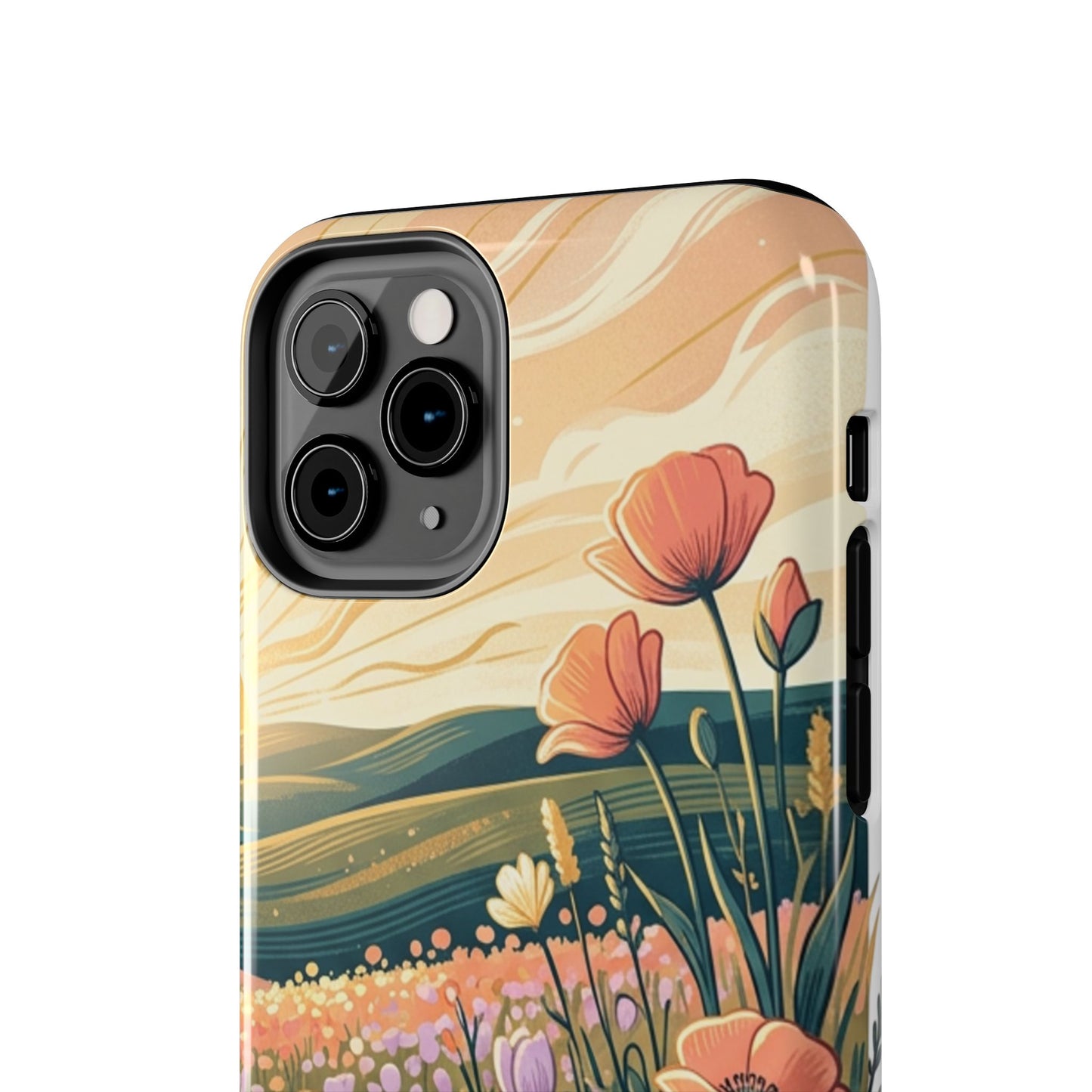 Floral Sunrise iPhone Case — Land of Flowers Design