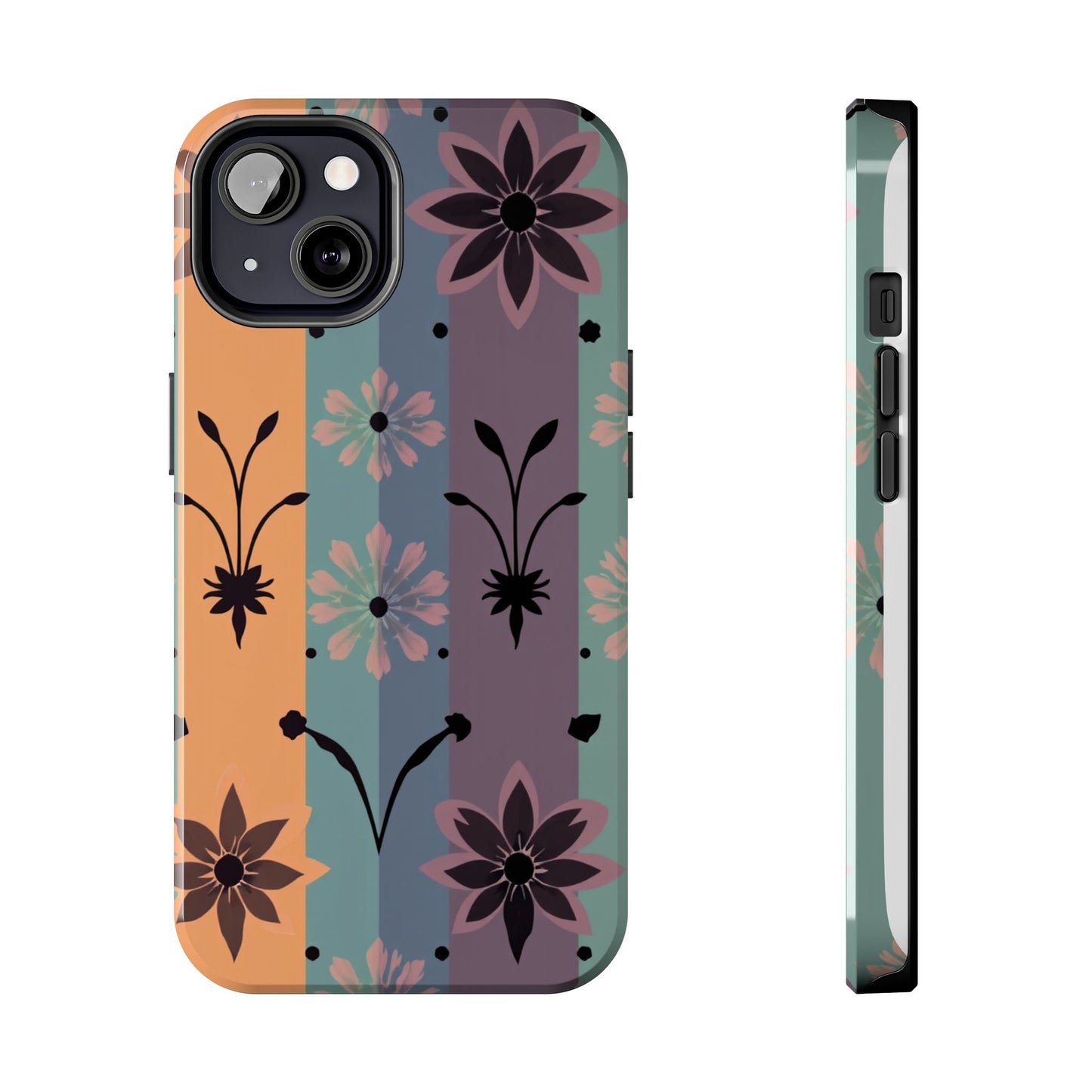 Boho Floral Tough Phone Cases - Durable & Stylish Protection - for iPhone