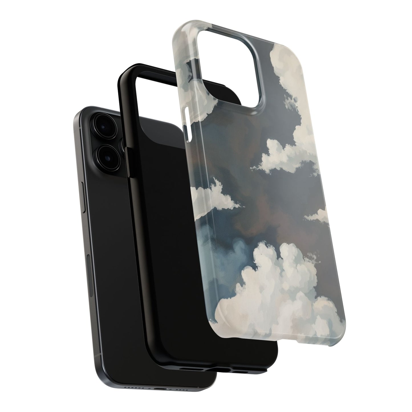 Sky Cloud Phone Case, Tough iPhone Cover, Aesthetic Tech Accessories, Gift for Him/Her, Unique Cell Phone Protectors