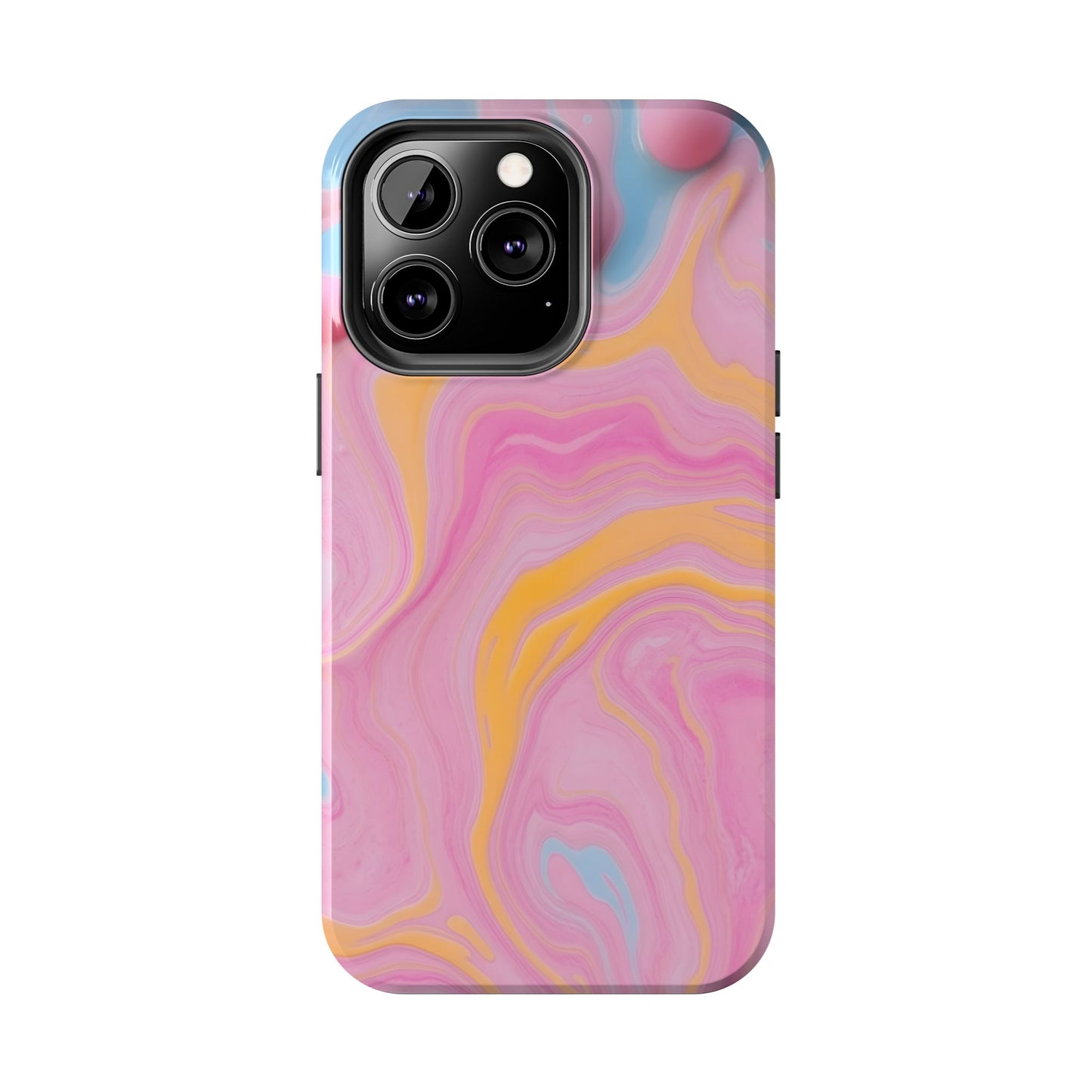 Liquid Candy Abstract Tough Phone Case - Durable Protection with Artistic Design - for iPhone