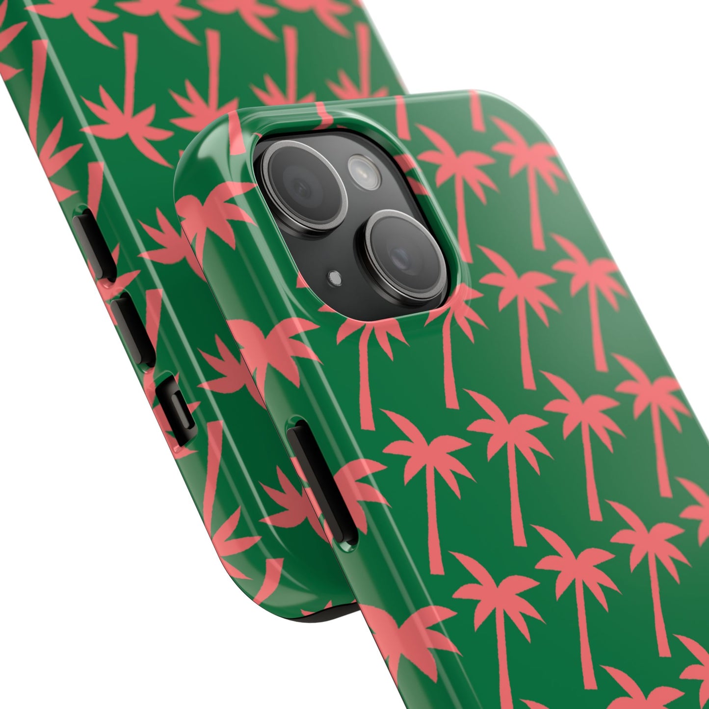 Tropical Palm Pattern for Beach Lovers - Tough Phone Case - for iPhone